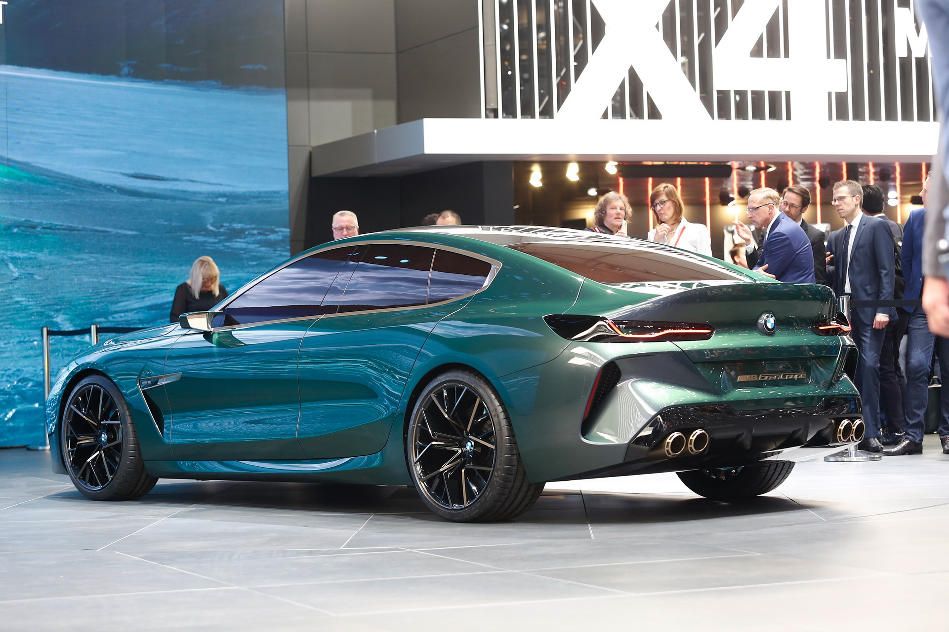 BMW Concept M8 Gran Coupe Goes After MercedesAMG GT 4 