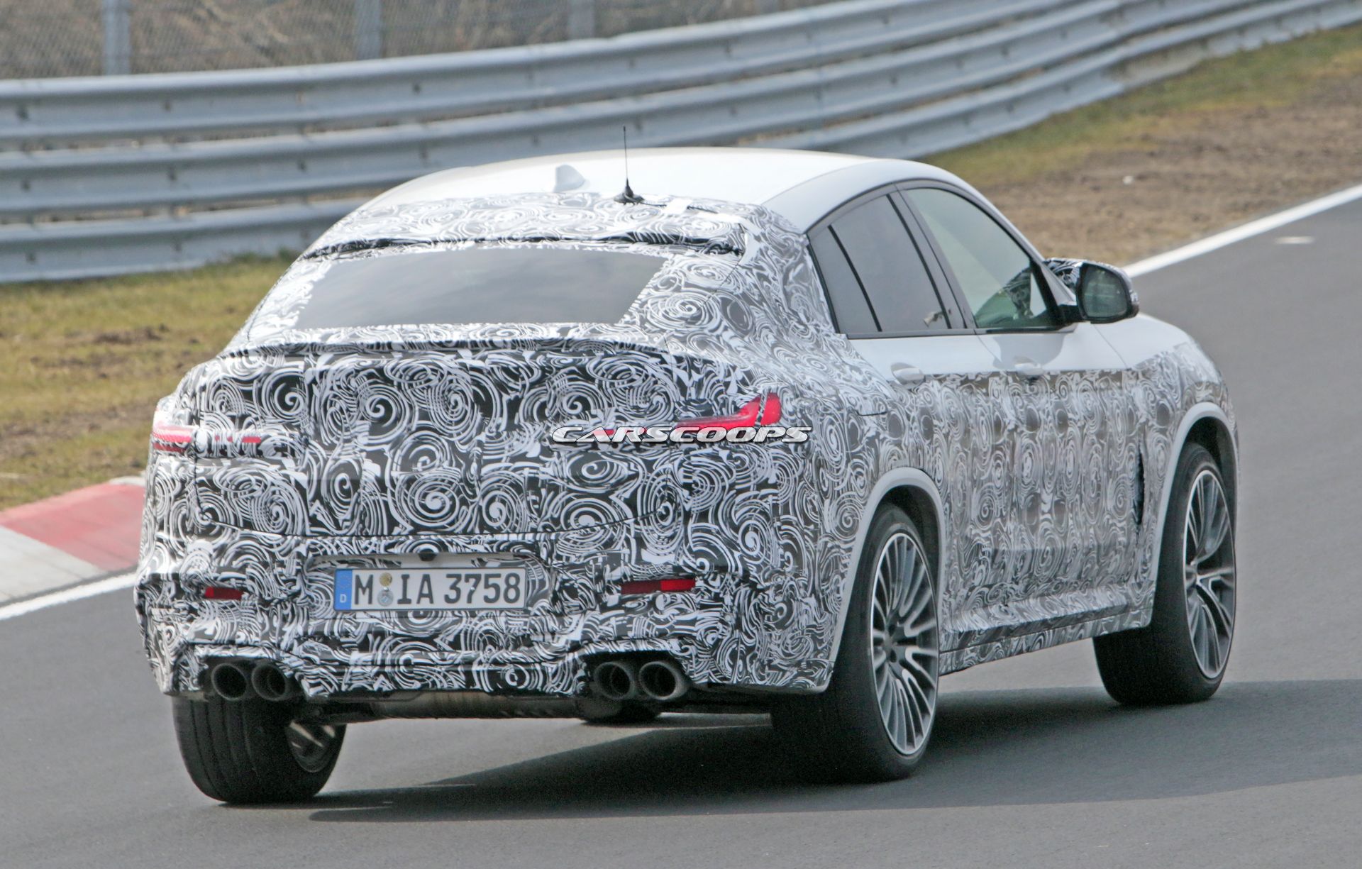 BMW-X4M-Spy-Shots-10 New BMW X4M To Match Its Sporty Looks With Over 450 Horses