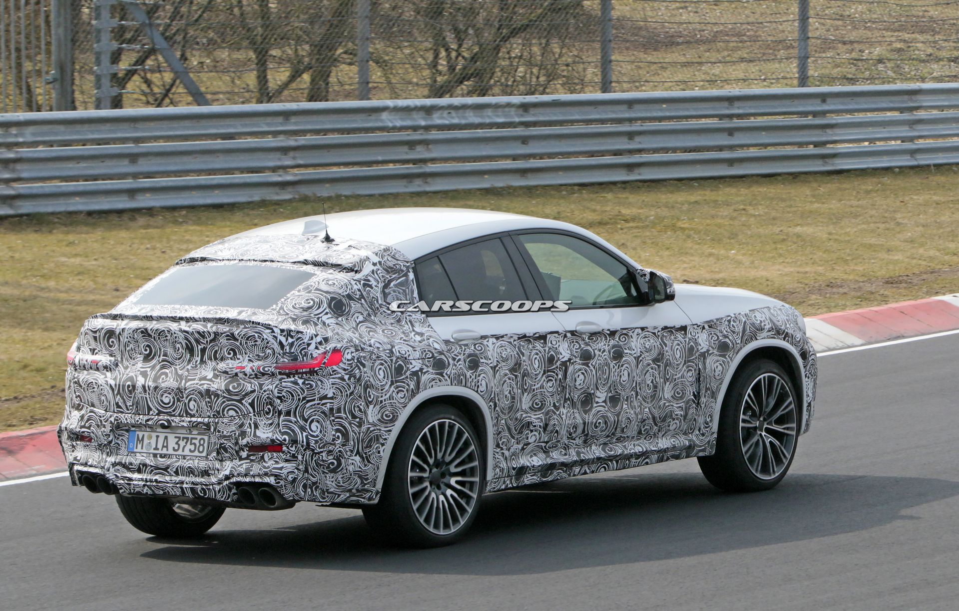 BMW-X4M-Spy-Shots-9 New BMW X4M To Match Its Sporty Looks With Over 450 Horses