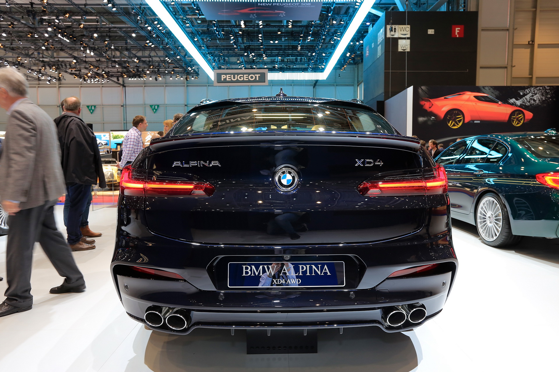 BMW_ALPINA_XD4_2018_17 2019 XD4 Is Alpina’s First, Quad-Turbo Take On An SUV Coupe