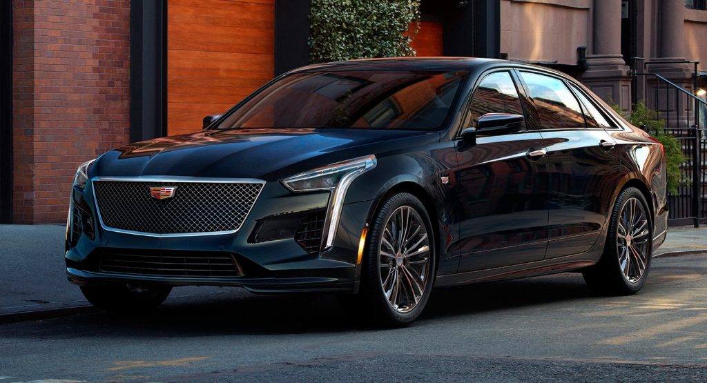  Facelifted 2019 Cadillac CT6 Gets New V-Sport With 550hp Twin-Turbo V8