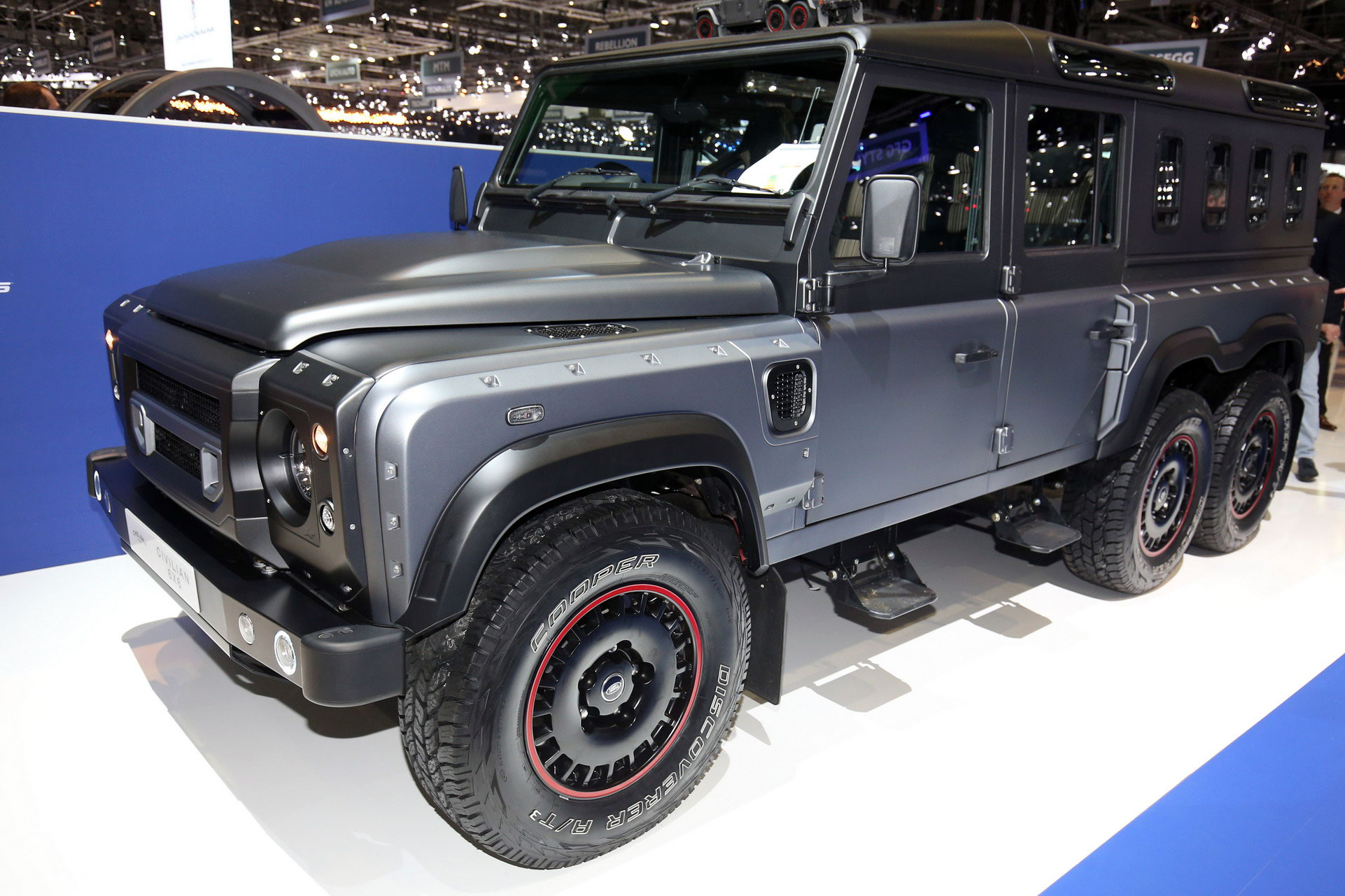 Chelsey Flying Huntsman 6x6 2018 Geneva Motor Show A-Z Debut Guide Roundup