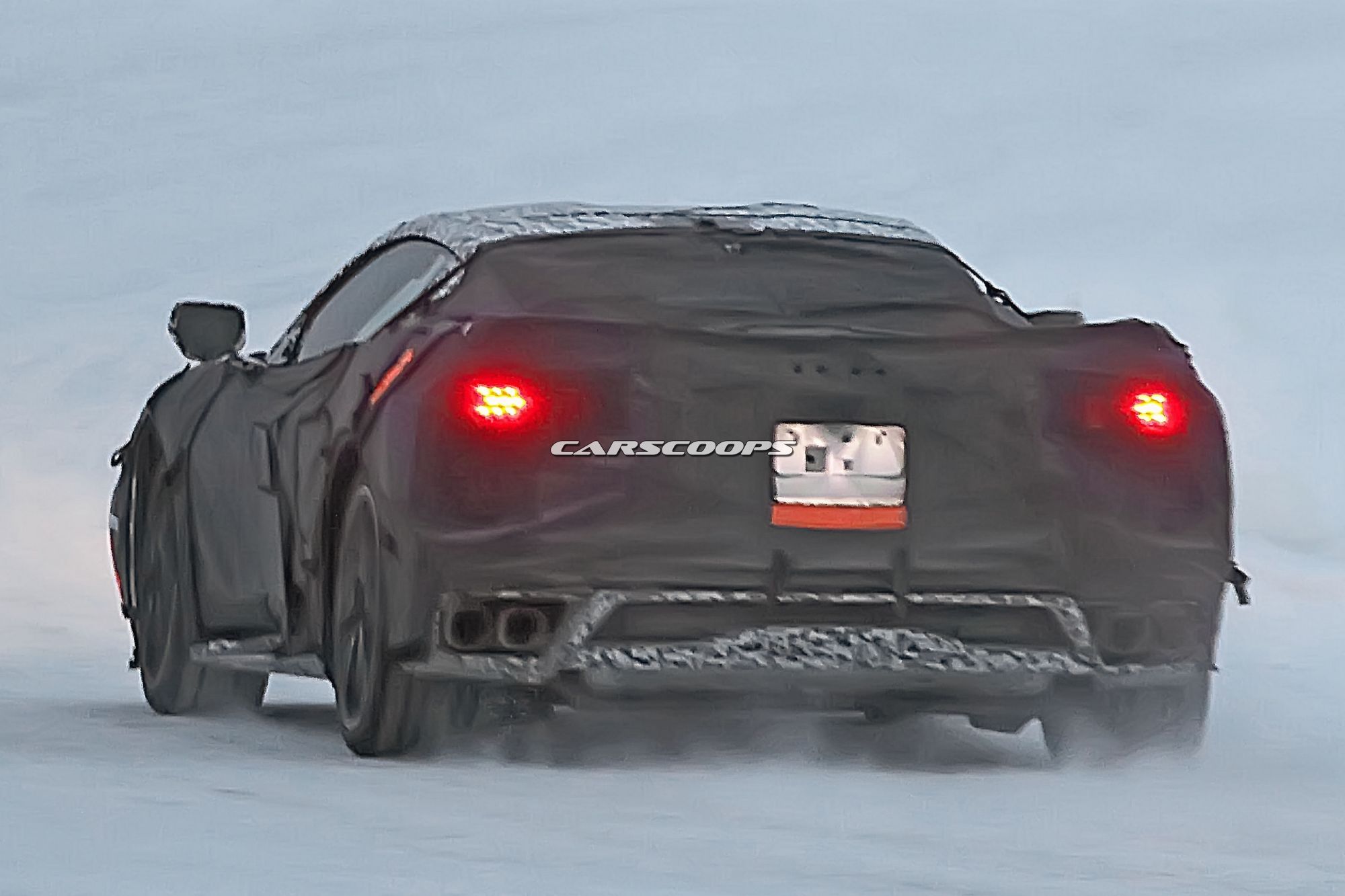 Chevrolet-Corvette-C8-Spy-Shots-10 Cadillac Boss Says The Corvette Won’t Use Their New Twin-Turbo V8