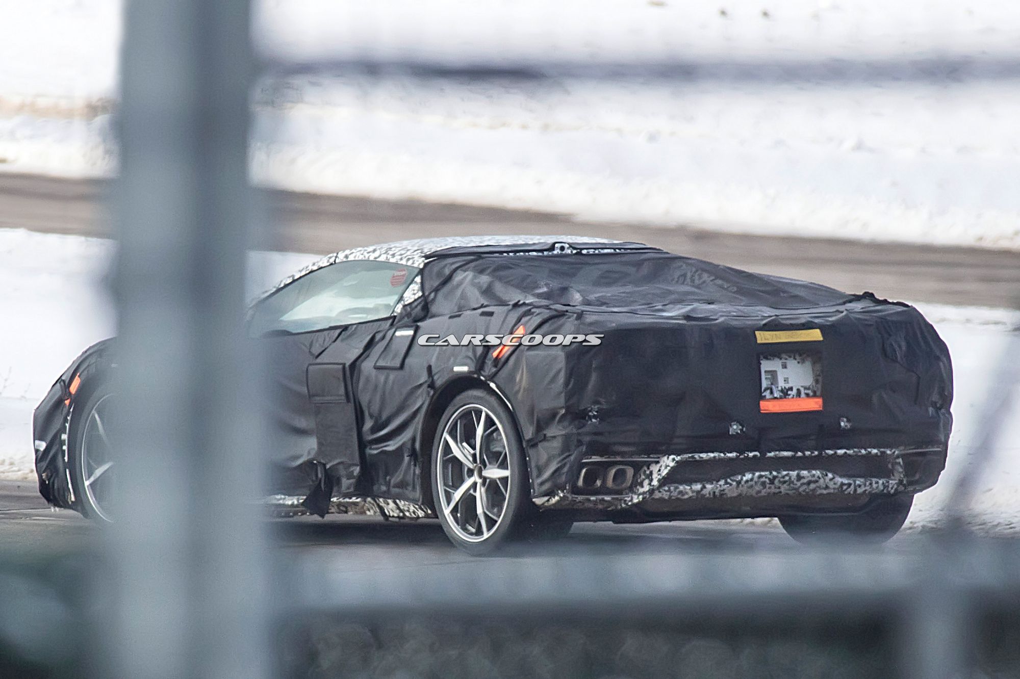 Chevrolet-Corvette-C8-Spy-Shots-7 Cadillac Boss Says The Corvette Won’t Use Their New Twin-Turbo V8