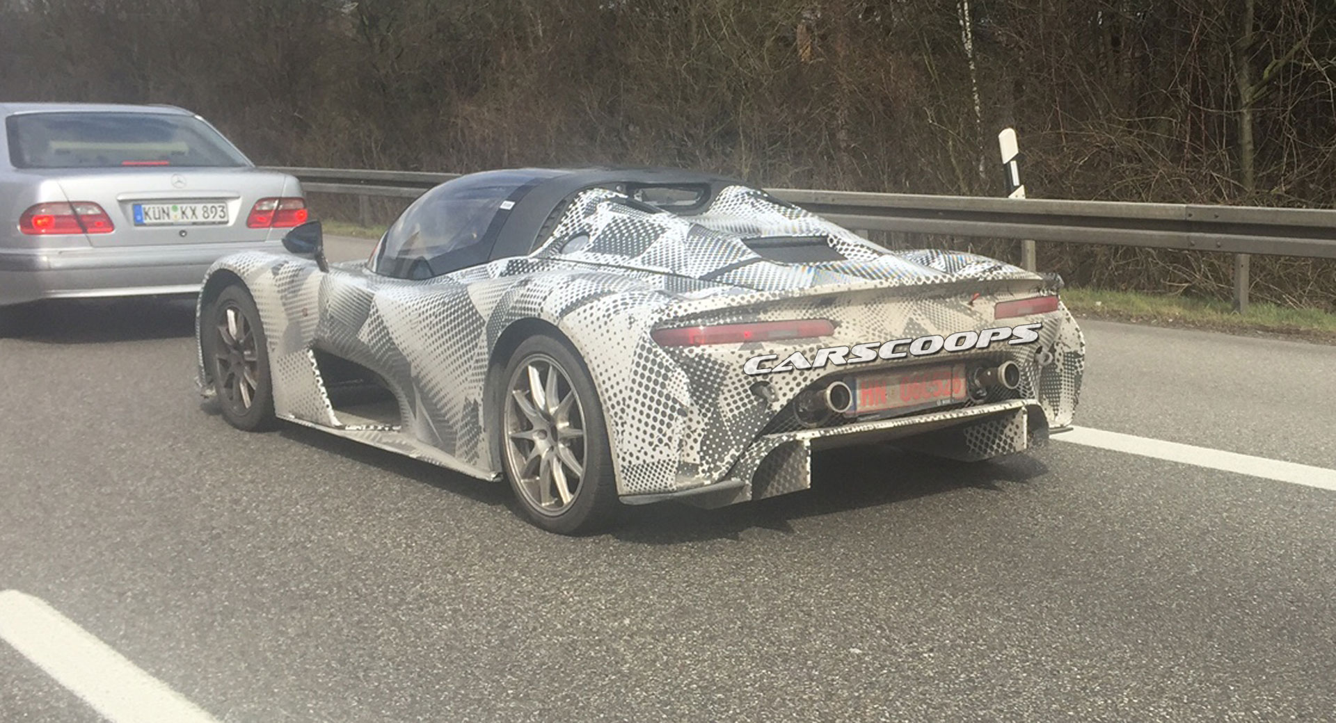Dallara-Stradale-U-Spy-2 U Spy: Dallara’s 400 PS Stradale Supercar Testing With A Roof