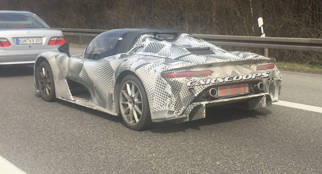 U Spy: Dallara’s 400 PS Stradale Supercar Testing With A Roof