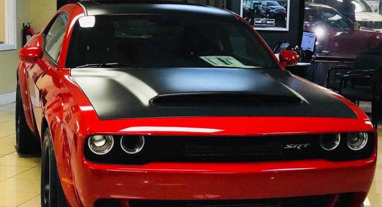 Dodge Challenger SRT Demon Dodge Dealership Marks Up The Demon To A Staggering $175K!