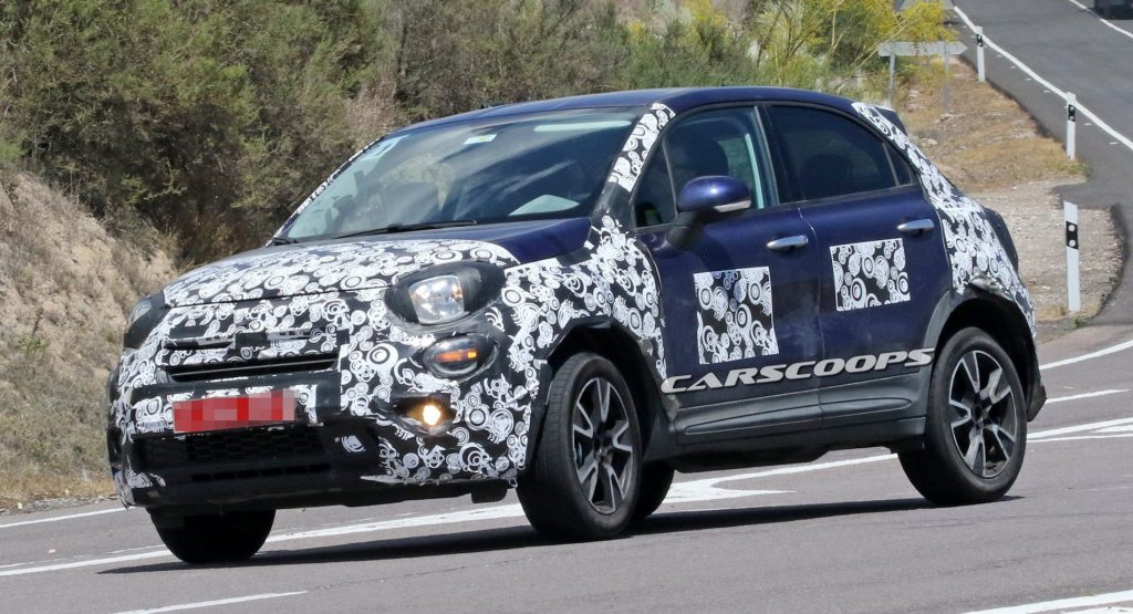  2019 Fiat 500X Mild Update Now Evident On Facelifted Prototypes