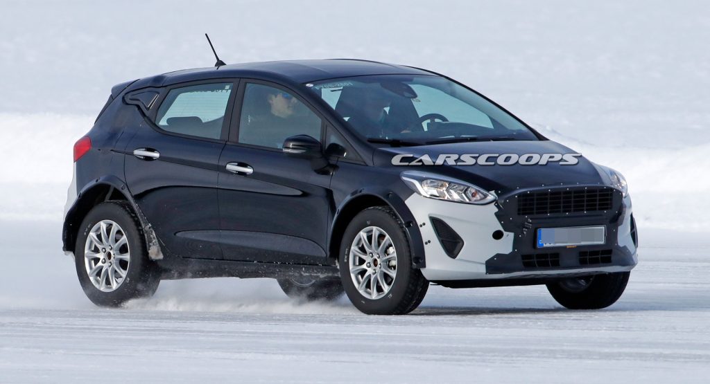  This Jacked Up Fiesta Could Be A Test Mule For Ford’s ‘Baby’ Bronco SUV