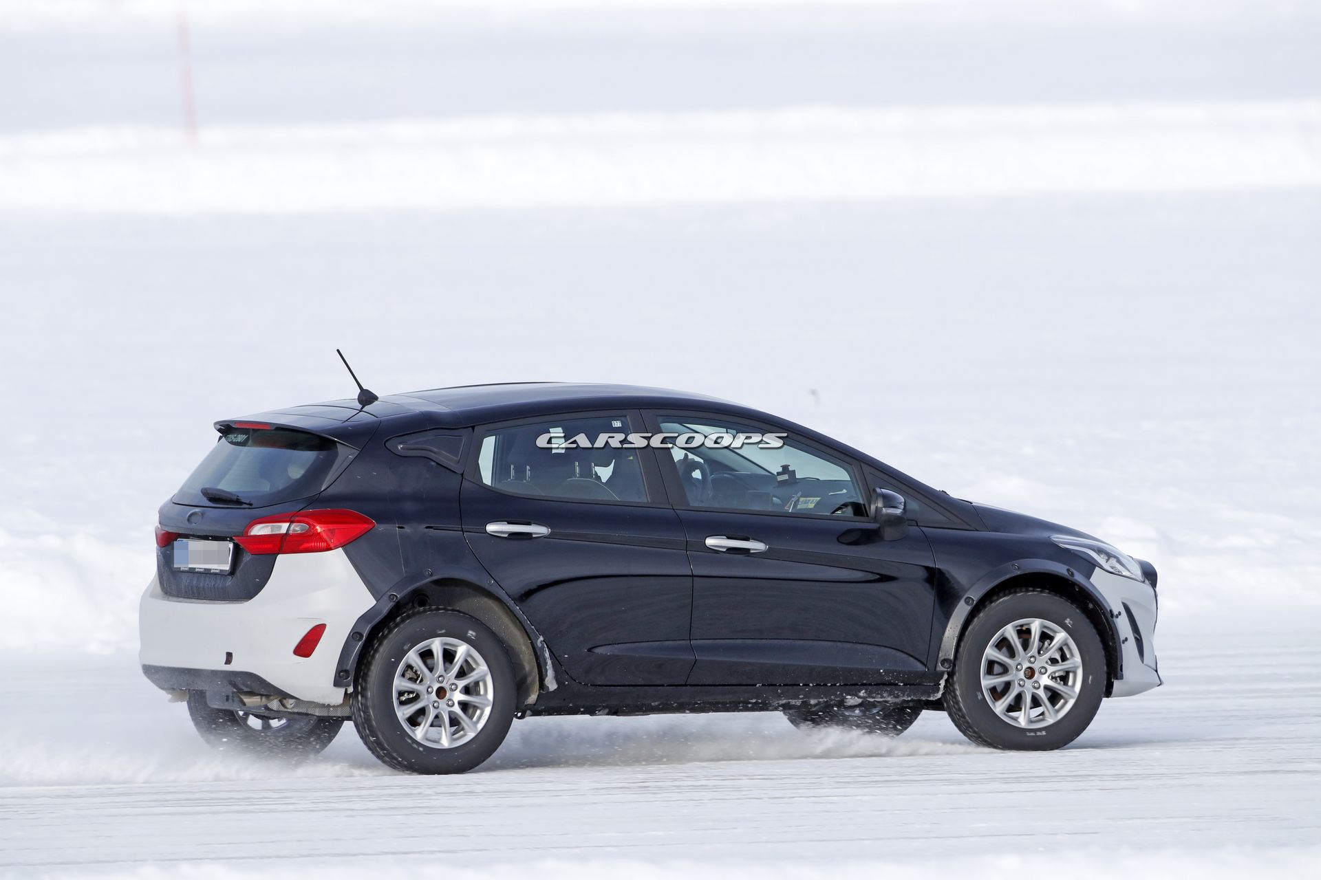 Ford-Baby-Bronco-Spy-Shots-10 This Jacked Up Fiesta Could Be A Test Mule For Ford’s ‘Baby’ Bronco SUV