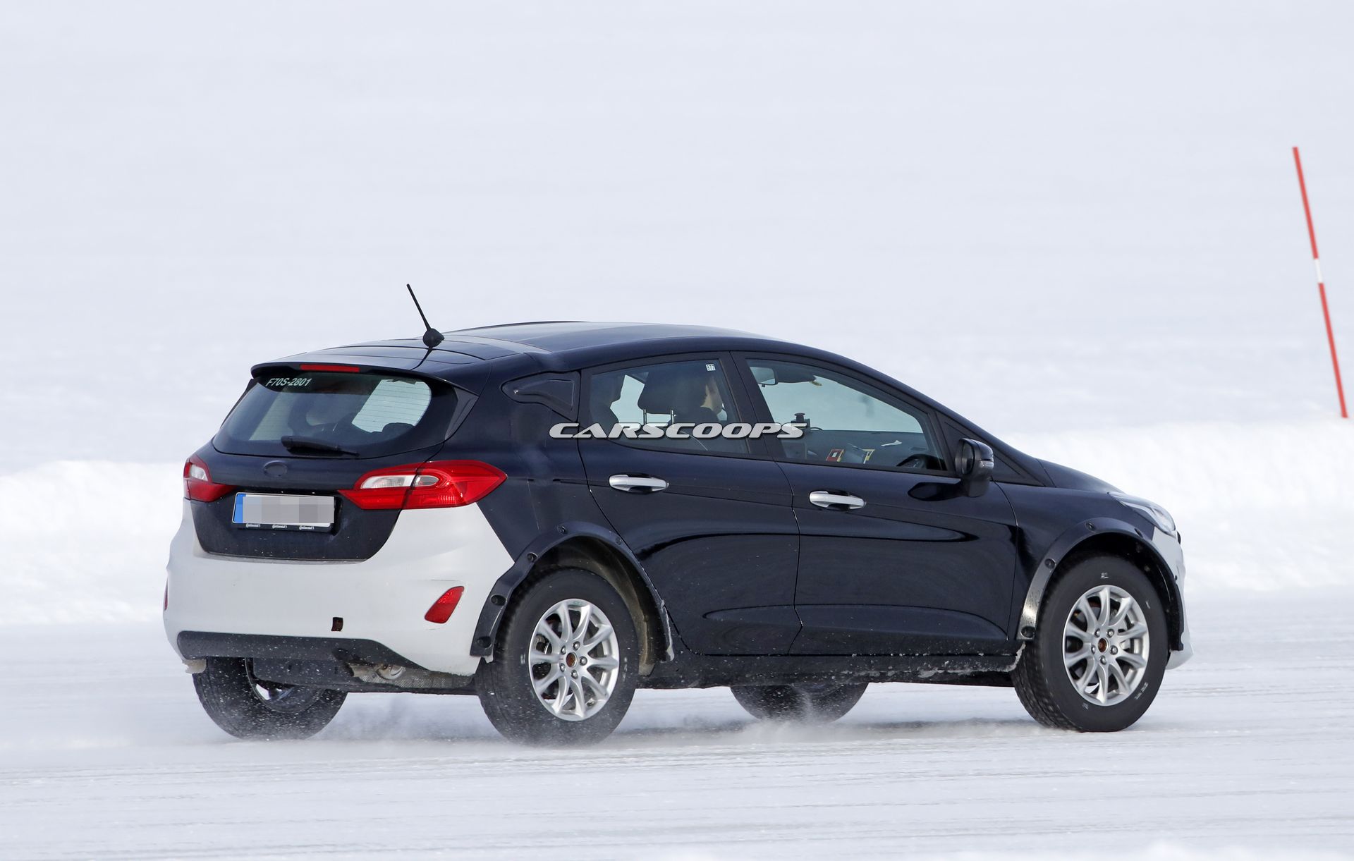 Ford-Baby-Bronco-Spy-Shots-12 This Jacked Up Fiesta Could Be A Test Mule For Ford’s ‘Baby’ Bronco SUV