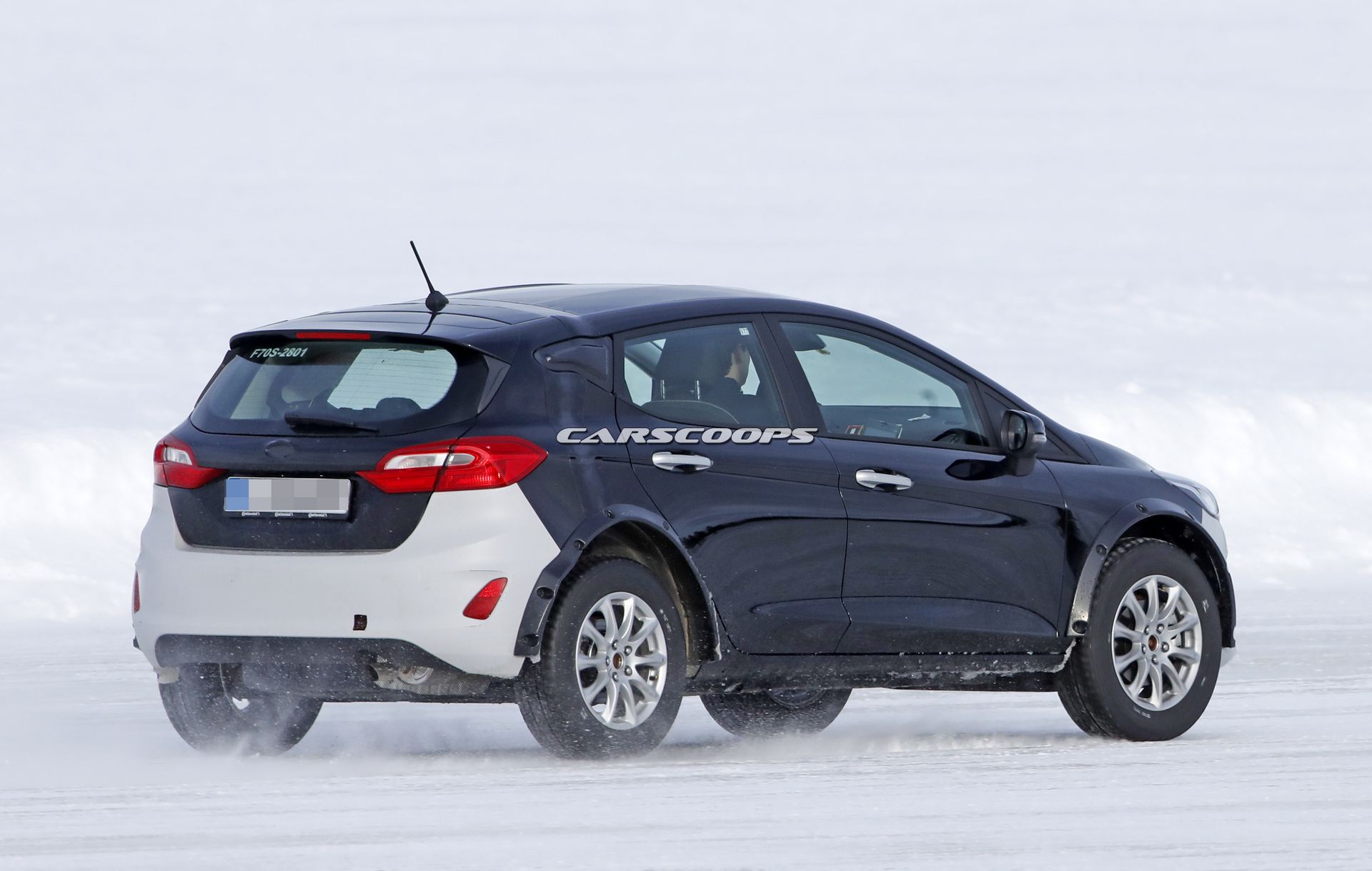 Ford-Baby-Bronco-Spy-Shots-13 This Jacked Up Fiesta Could Be A Test Mule For Ford’s ‘Baby’ Bronco SUV