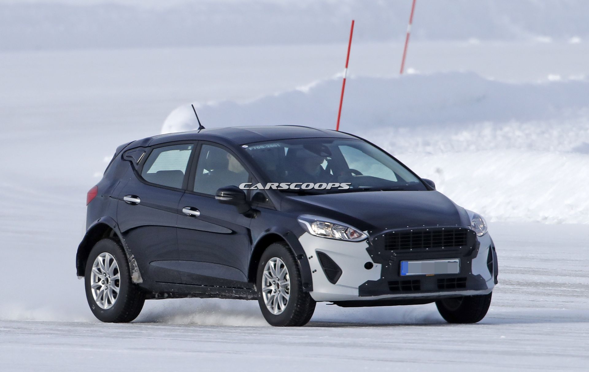 Ford-Baby-Bronco-Spy-Shots-3 This Jacked Up Fiesta Could Be A Test Mule For Ford’s ‘Baby’ Bronco SUV