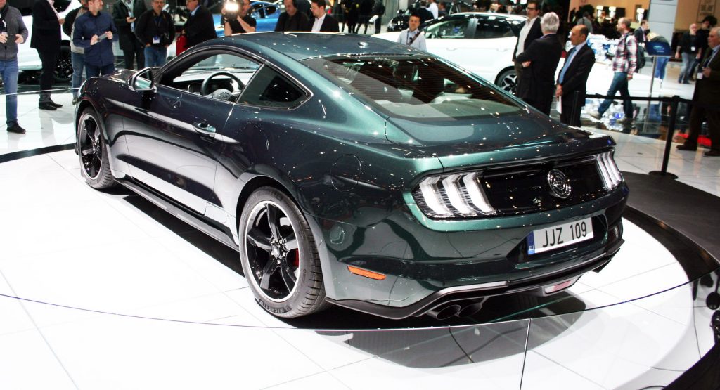 Ford Mustang Bullit Ford Mustang Bullitt With 457HP V8 Wears Euro Costume  In Geneva