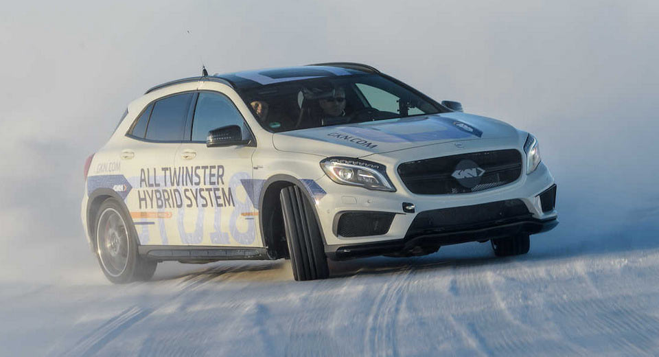  GKN Driveline Transforms AMG GLA 45 Into Plug-in Hybrid With All-Wheel Torque Vectoring