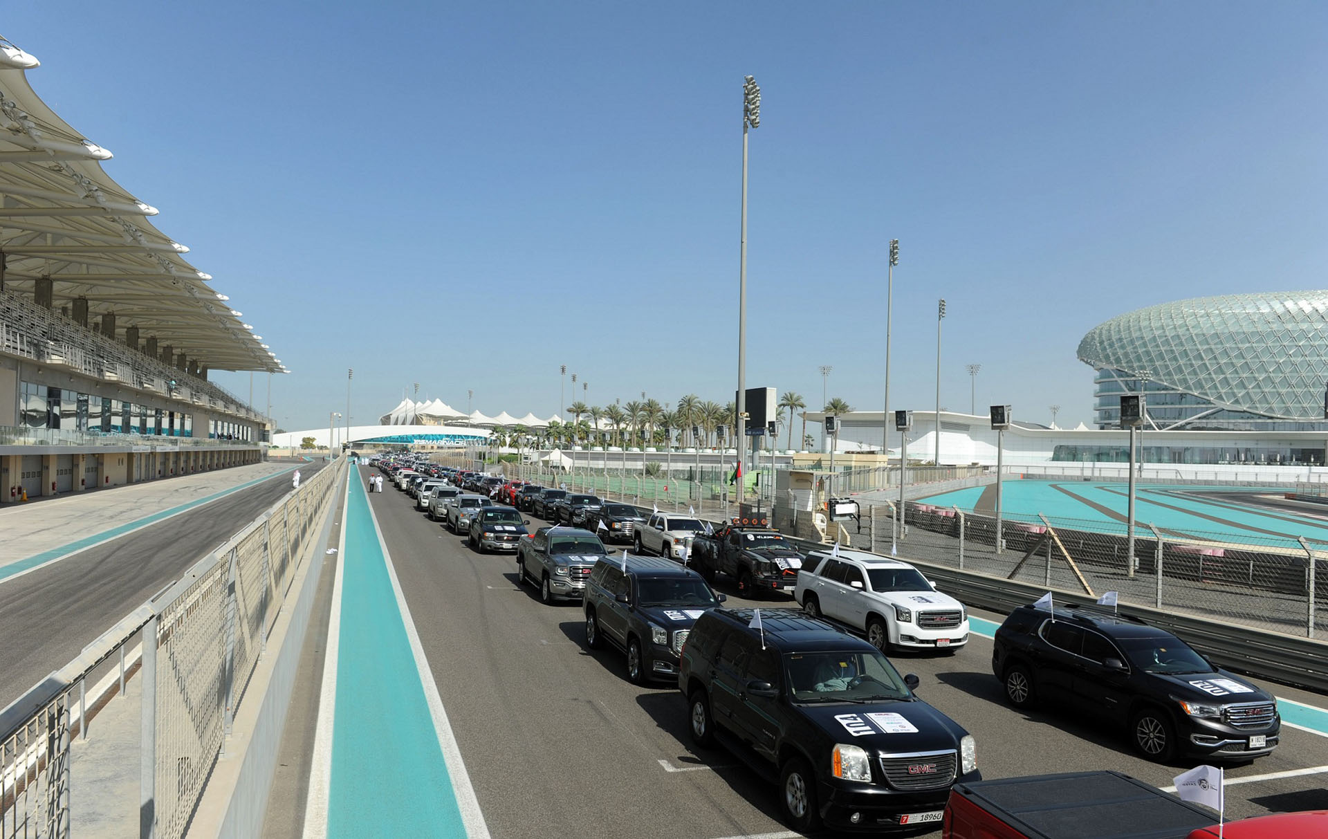 GMC set a new Guinness World Records title 191 GMC Trucks Just Held A Record Parade… Guess Where