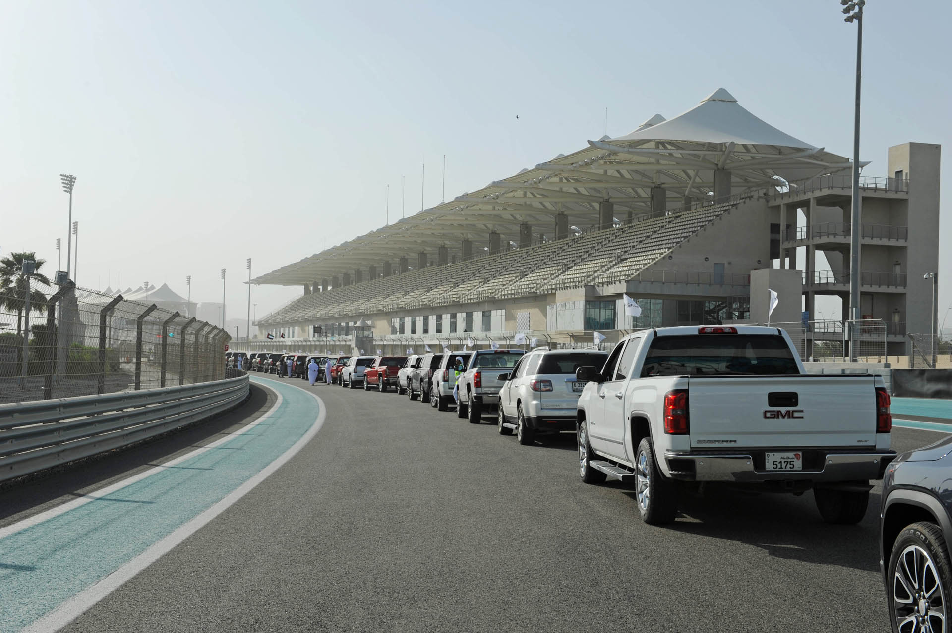 GMC sets Guinnes World Record 191 GMC Trucks Just Held A Record Parade… Guess Where