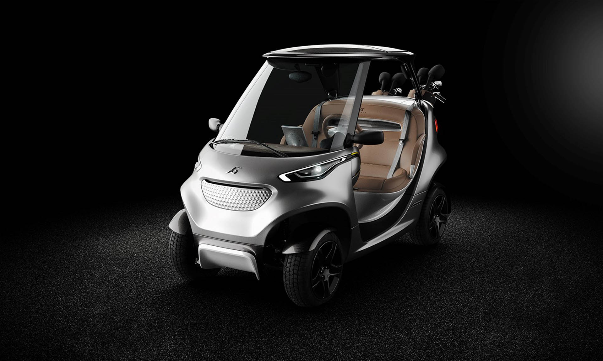 Garia_Golf_Car_Inspired_by_Mercedes-Benz_Style_front_grey_01 Mansory Brings The Funk To Geneva With McLarens, Astons, Bugattis, Ferraris And More