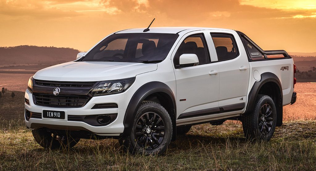  Holden Colorado LSX Launches Down Under All Murdered Out