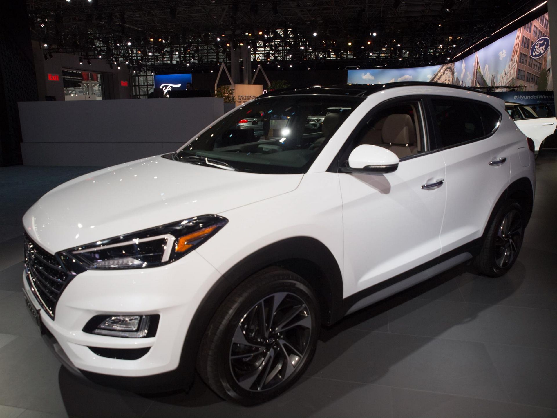Hyundai-Tucson-New-York-3 2019 Hyundai Tucson Gets A Mild Makeover Inside And Out