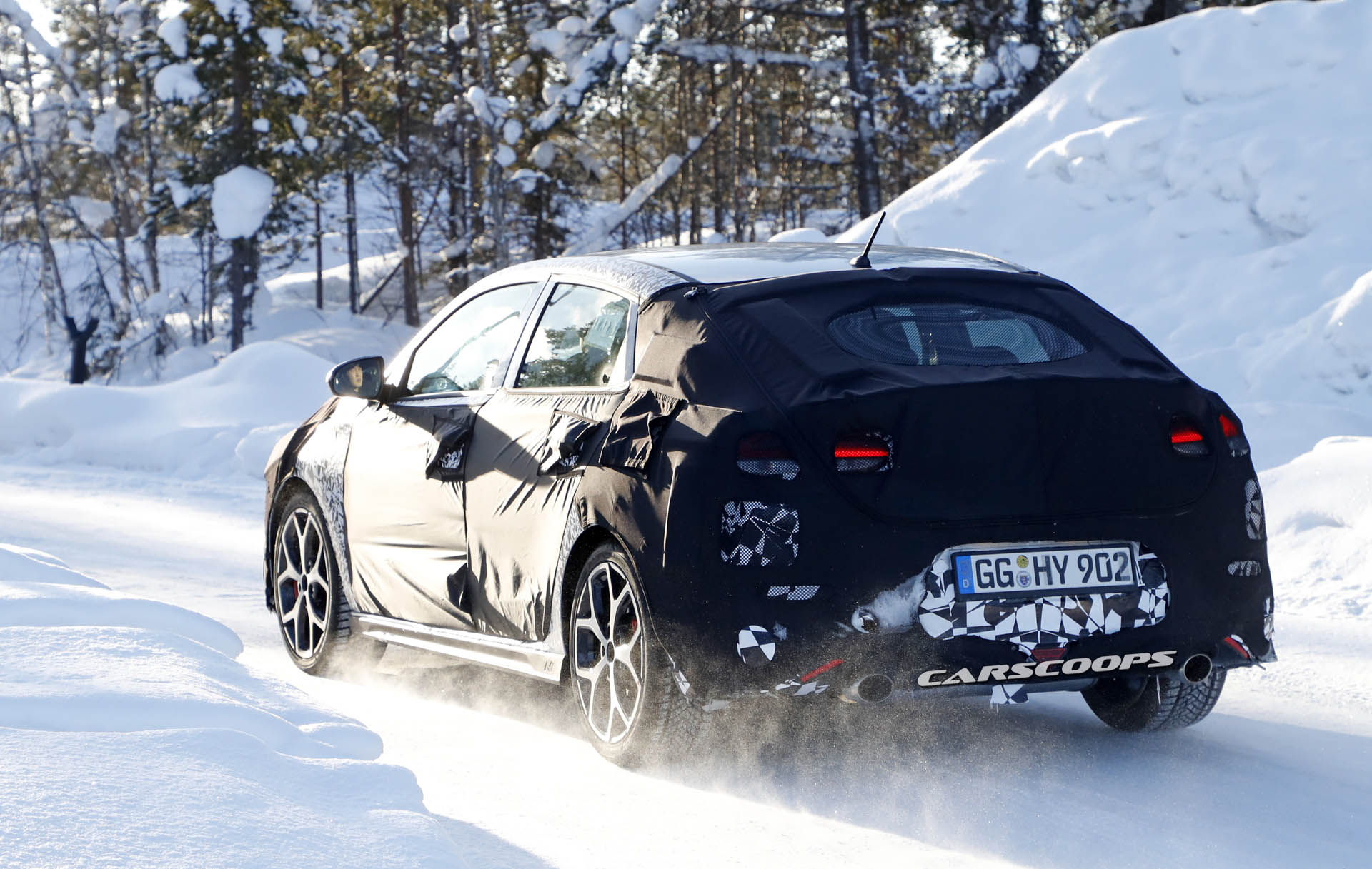 Hyundai i30 N Fastback 11 copy Hyundai i30 N Fastback Will Be As Slick As It Is Quick