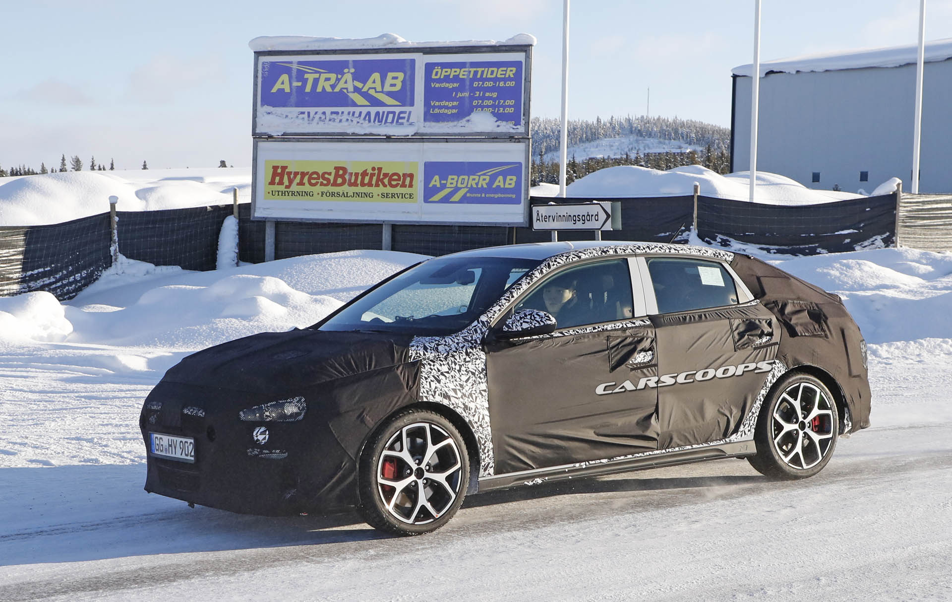 Hyundai i30 N Fastback 13 copy Hyundai i30 N Fastback Will Be As Slick As It Is Quick