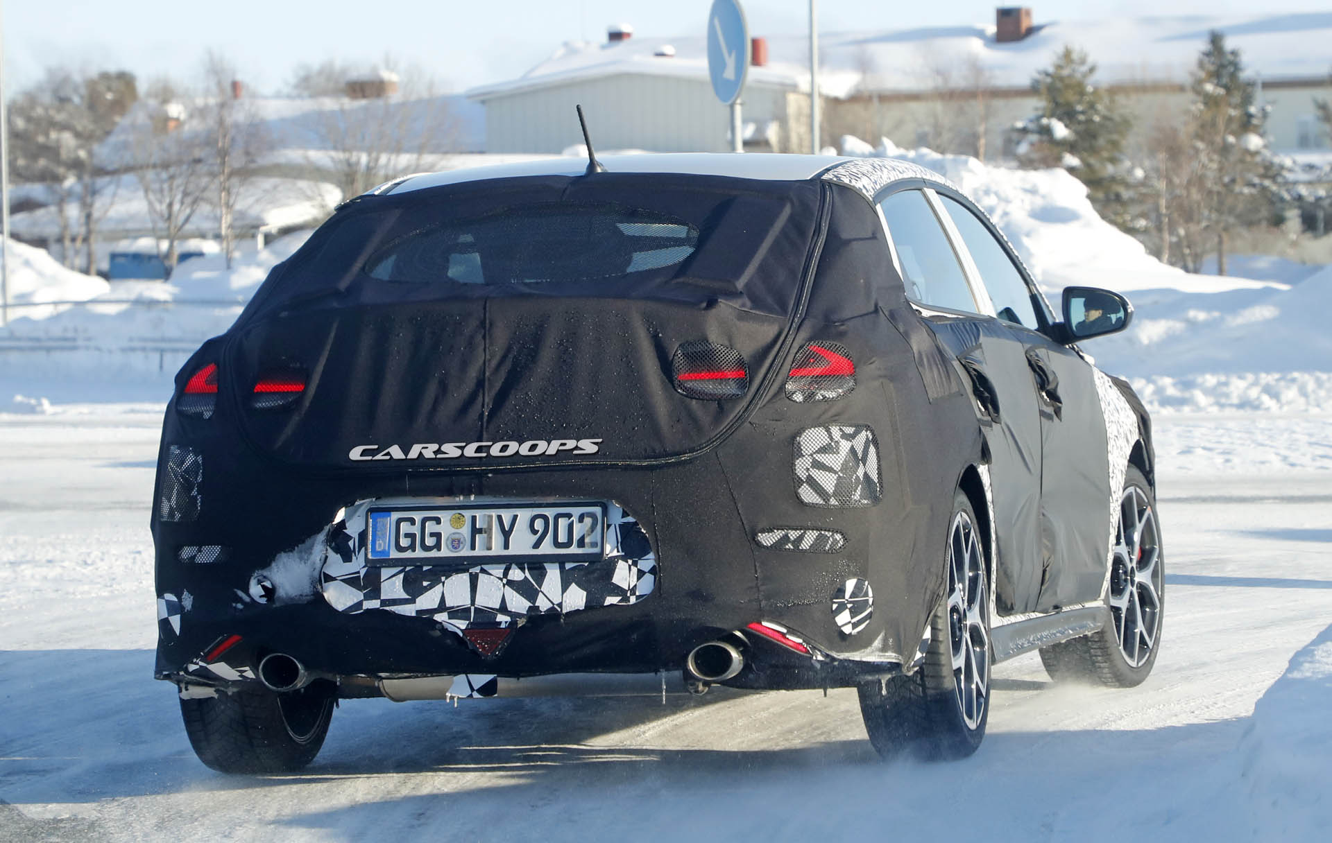 Hyundai i30 N Fastback 19 copy Hyundai i30 N Fastback Will Be As Slick As It Is Quick