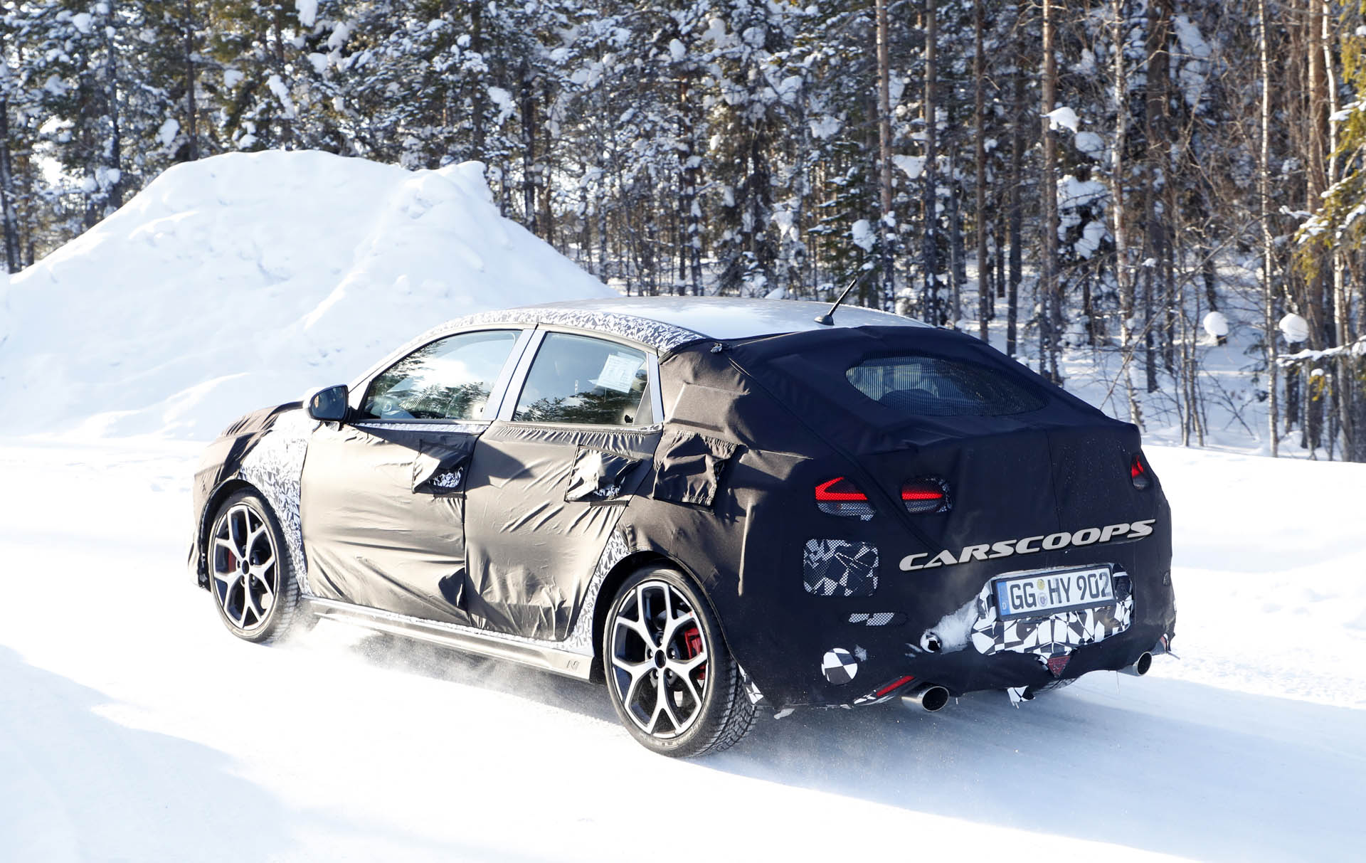 Hyundai i30 N Fastback 9 copy Hyundai i30 N Fastback Will Be As Slick As It Is Quick