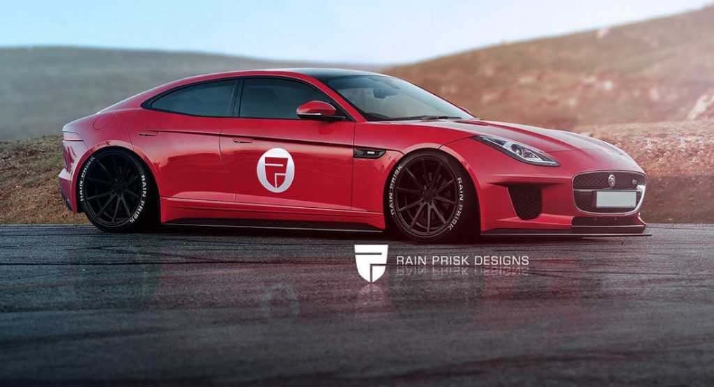  Jaguar Designer Intrigued By The Concept Of A Four-Door F-Type