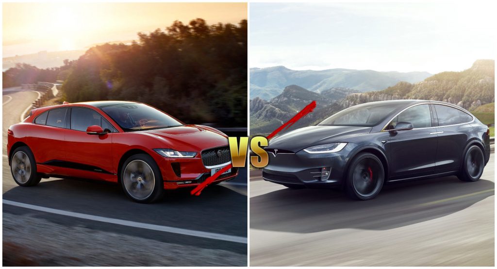 Jaguar I-Pace vs Tesla Model X: Which One Would You Drive To Your Home Charger?