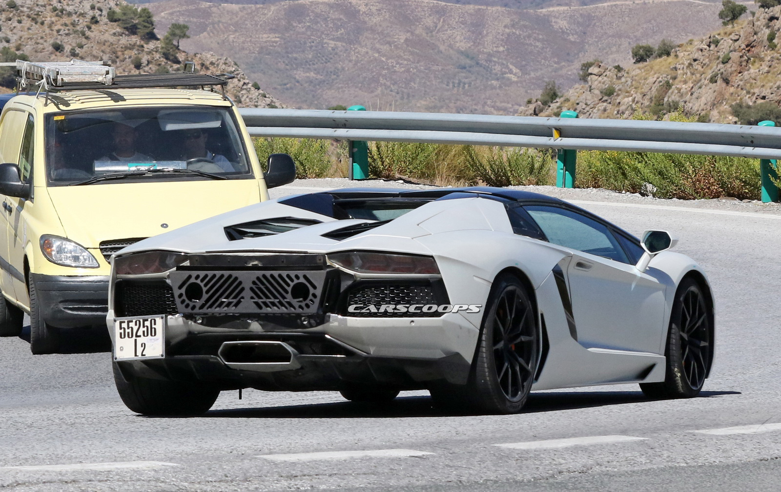 Lamborghini Aventador Performante Mule 14 Lamborghini Aventador SVJ Will Boast More Than 800 PS – And We Might Just Be Looking At It