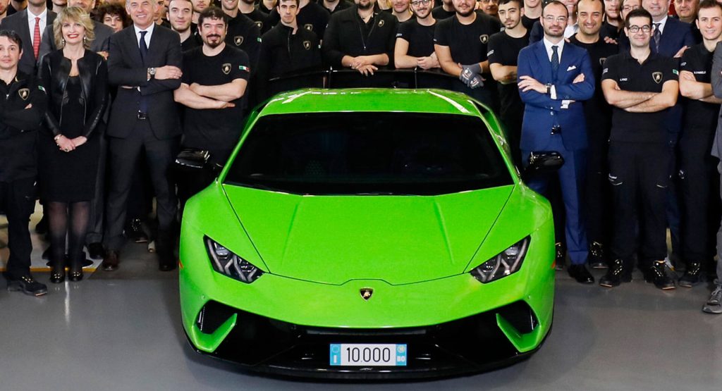  Lamborghini Builds 10,000th Huracan As Details Emerge About Its Successor