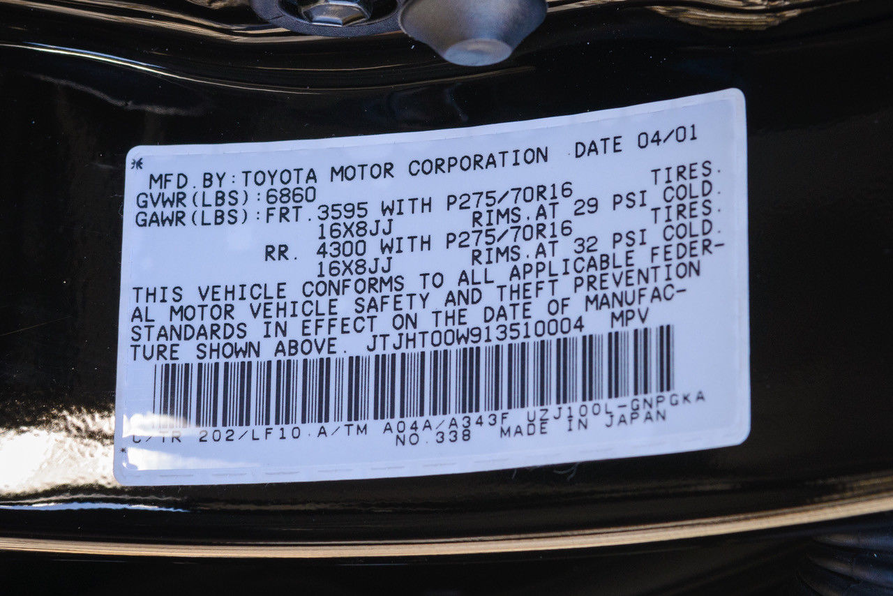 Lexus-LX470-23 This ‘New’ Lexus LX 470 Was Stolen In 2001; Now It’s Being Sold For $140k With 1k Miles