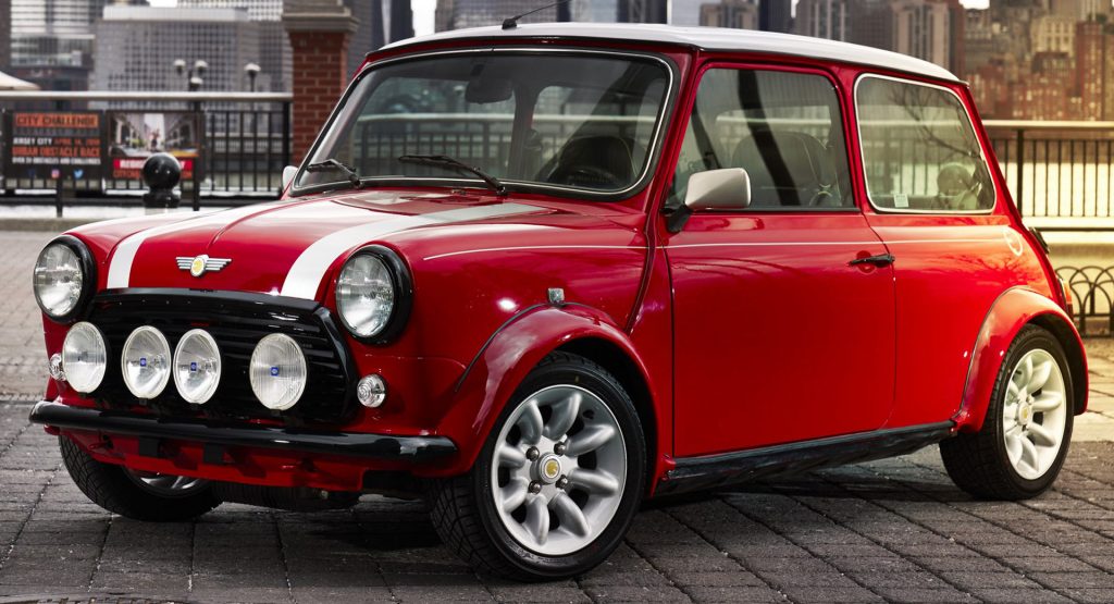  MINI Goes Old School With A One-Off Electric Classic Cooper