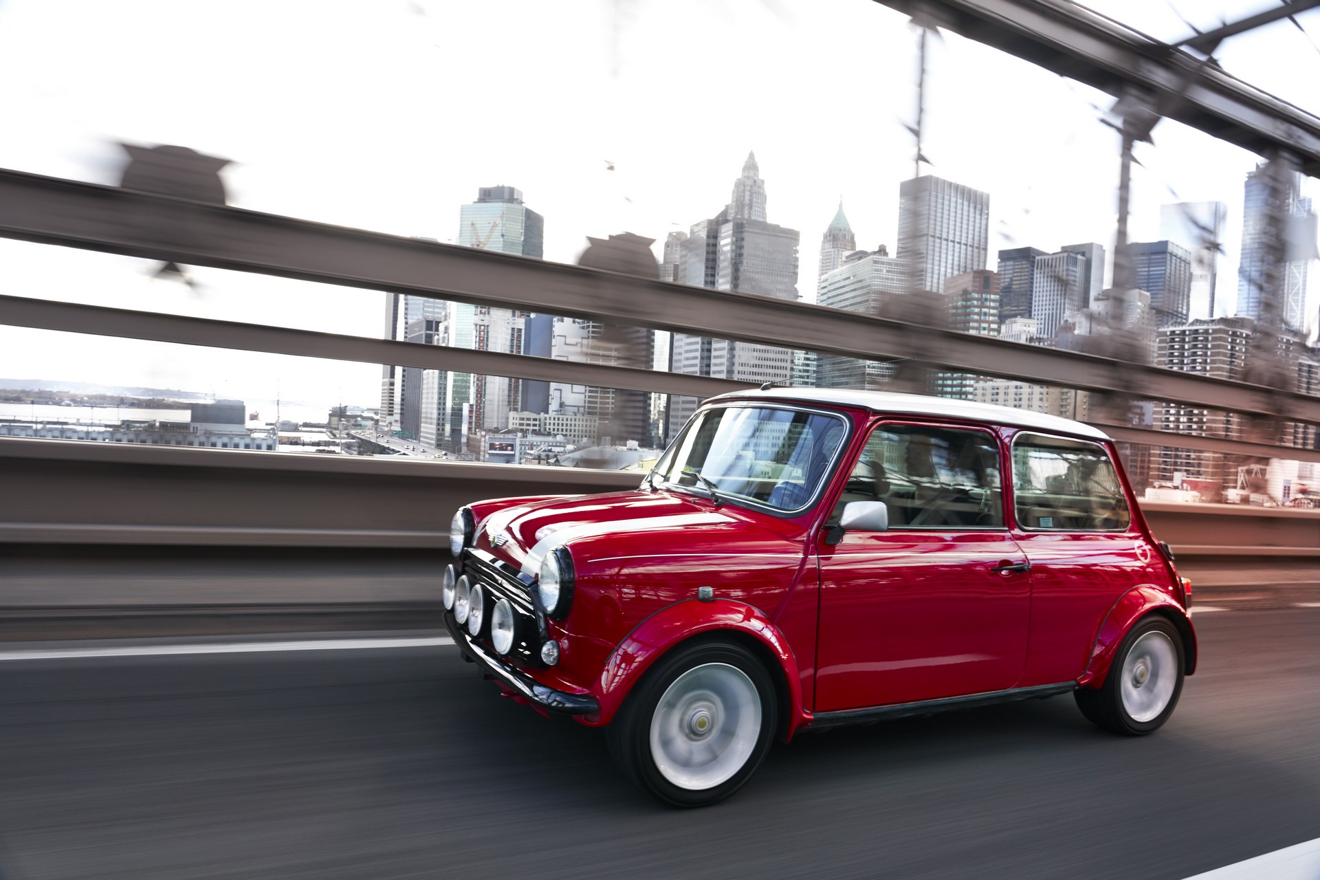 MINI-EV-9 MINI Goes Old School With A One-Off Electric Classic Cooper