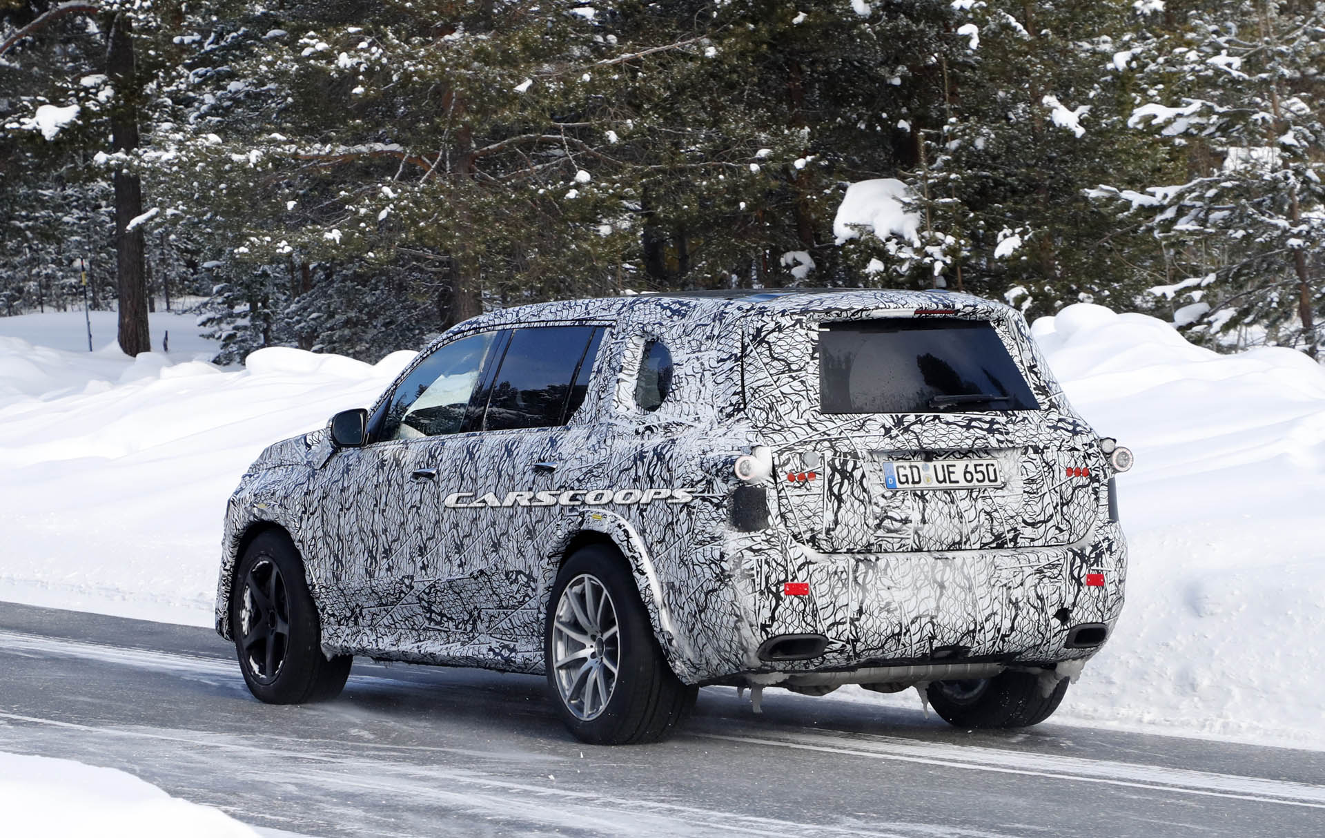 Mercedes AMG GLS63 12 copy 2019 Mercedes-AMG GLS 63 Gears Up To Take On The Top Luxury SUVs