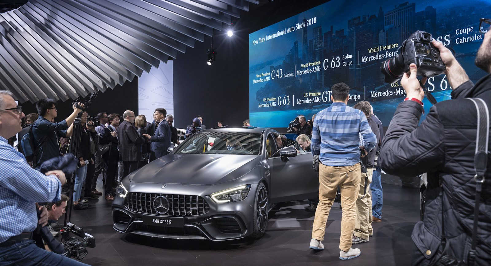 Mercedes AMG GT 4-Door Coupe Mercedes-AMG Built The GT 4-Door Coupe To Take On The Porsche Panamera