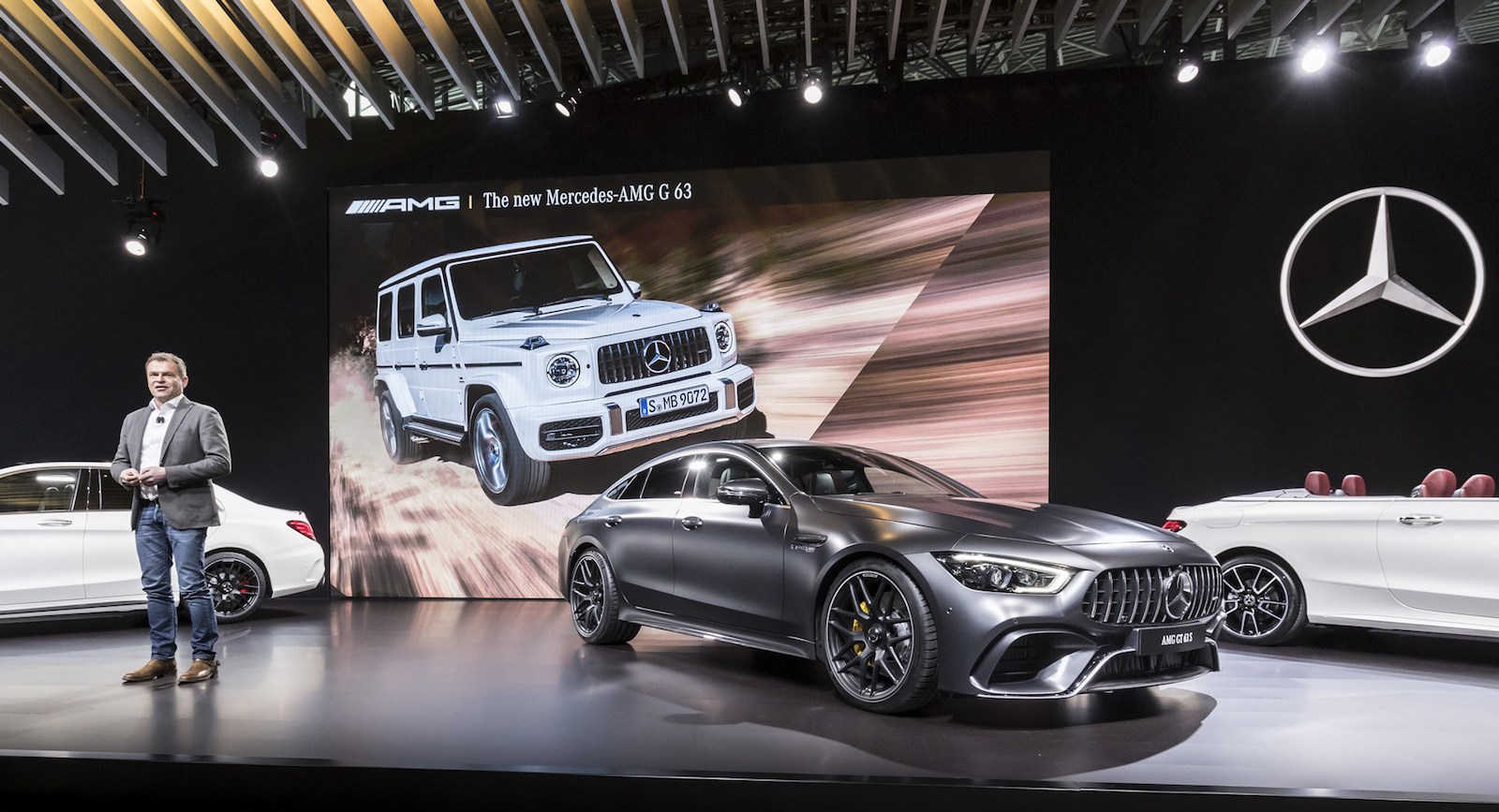 Mercedes AMG GT 4-Door Coupe Mercedes-AMG Built The GT 4-Door Coupe To Take On The Porsche Panamera
