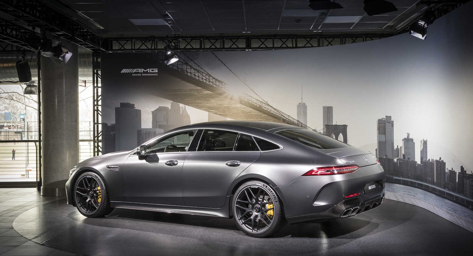 Mercedes AMG GT 4-Door Coupe Mercedes-AMG Built The GT 4-Door Coupe To Take On The Porsche Panamera