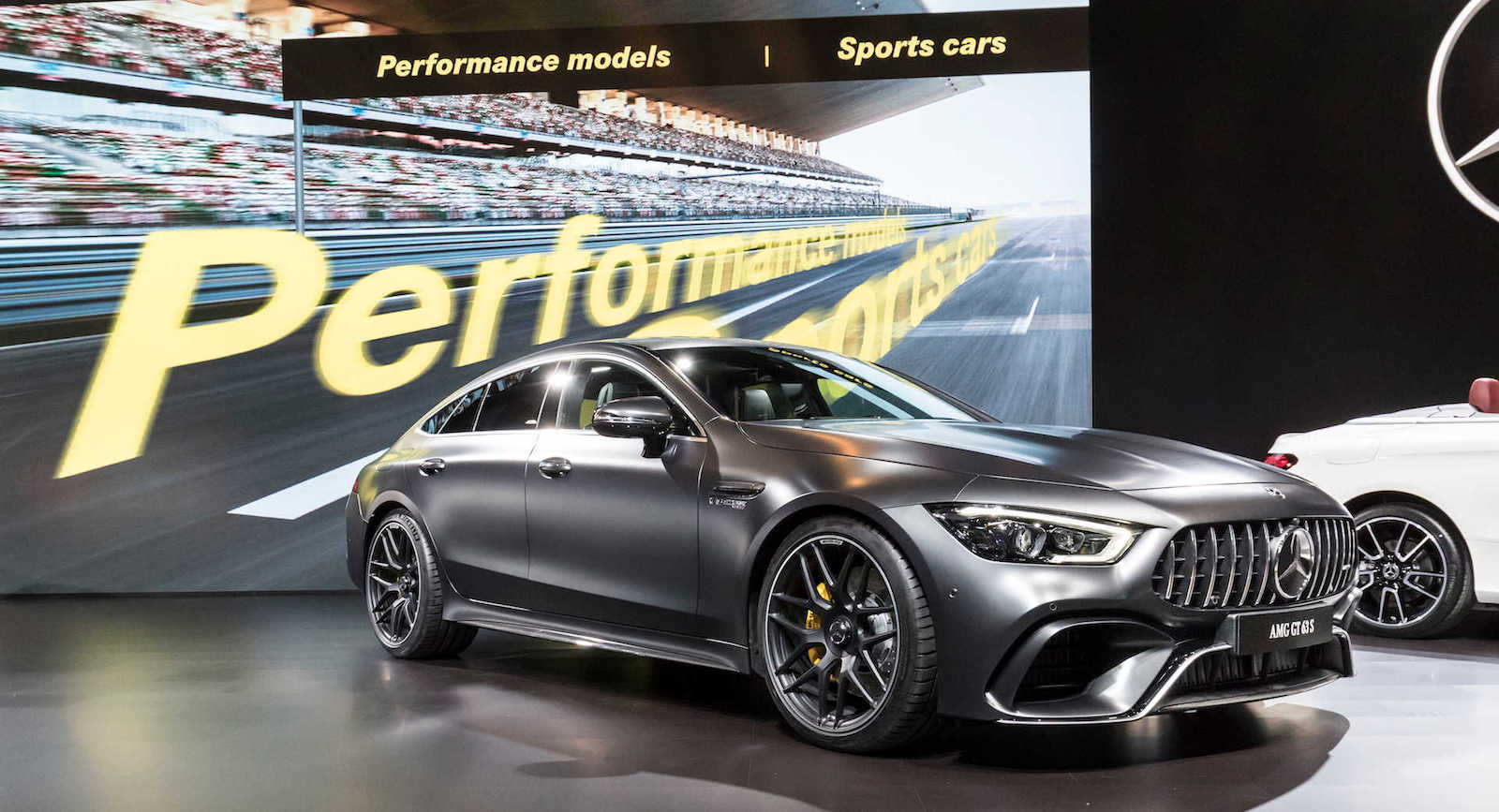 Mercedes AMG GT 4-Door Coupe Mercedes-AMG Built The GT 4-Door Coupe To Take On The Porsche Panamera