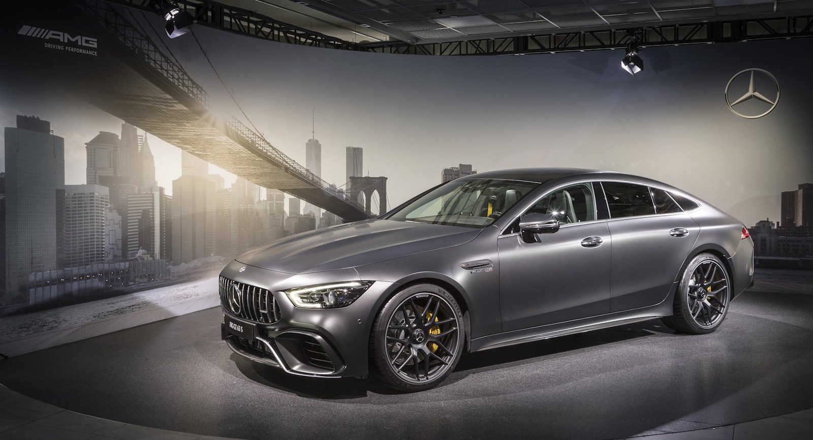Mercedes AMG GT 4-Door Coupe Mercedes-AMG Built The GT 4-Door Coupe To Take On The Porsche Panamera