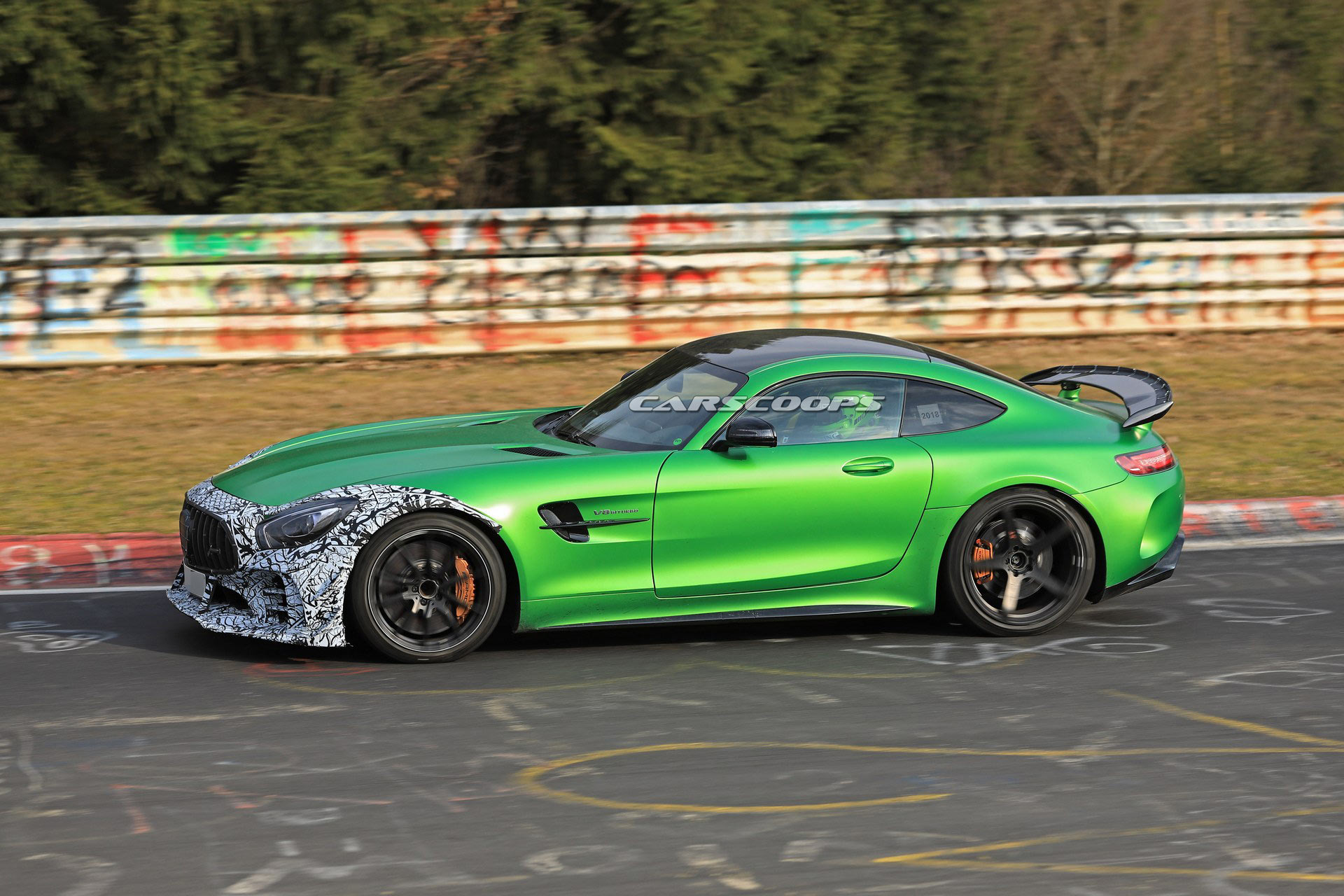 Mercedes-AMG-GT-R-10 Hardcore Mercedes-AMG GT R Spotted Testing, Could Hint At New Changes
