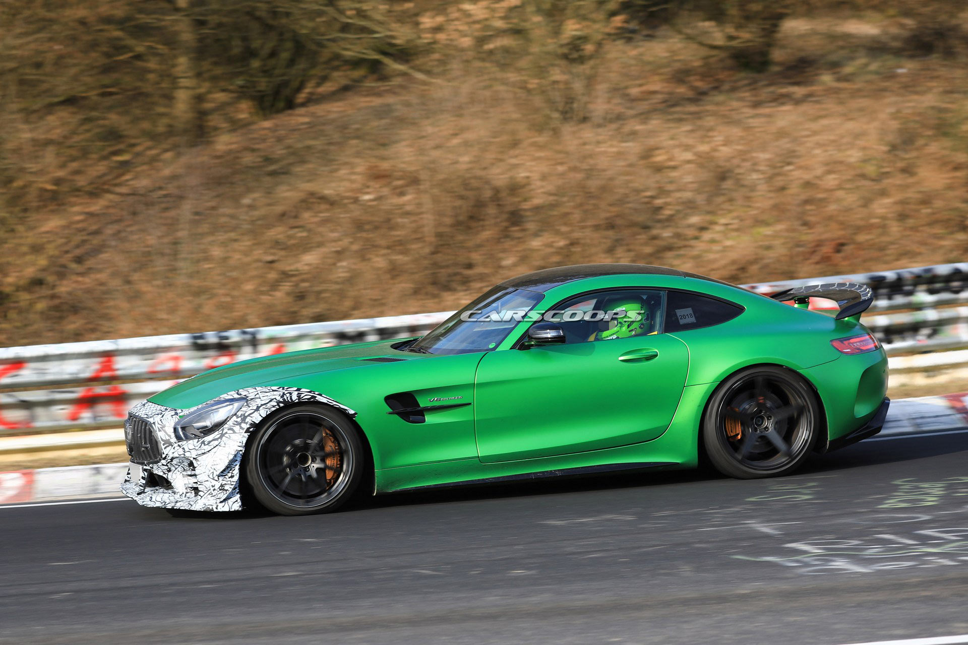 Mercedes-AMG-GT-R-4 Hardcore Mercedes-AMG GT R Spotted Testing, Could Hint At New Changes