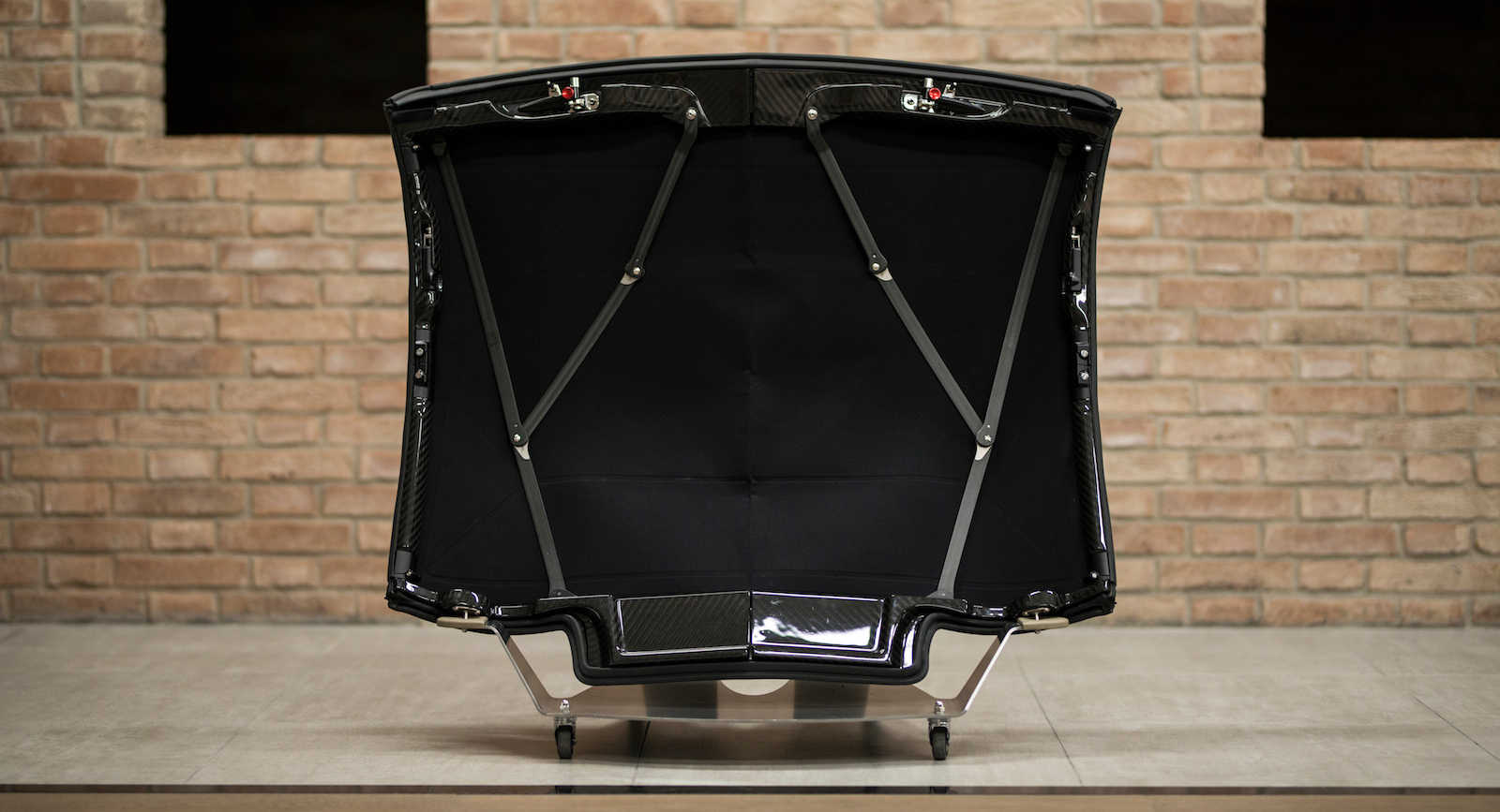 Pagani Huayra Roadster Pagani Teams With Dainese To Create Revolutionary Soft Top For Huayra Roadster