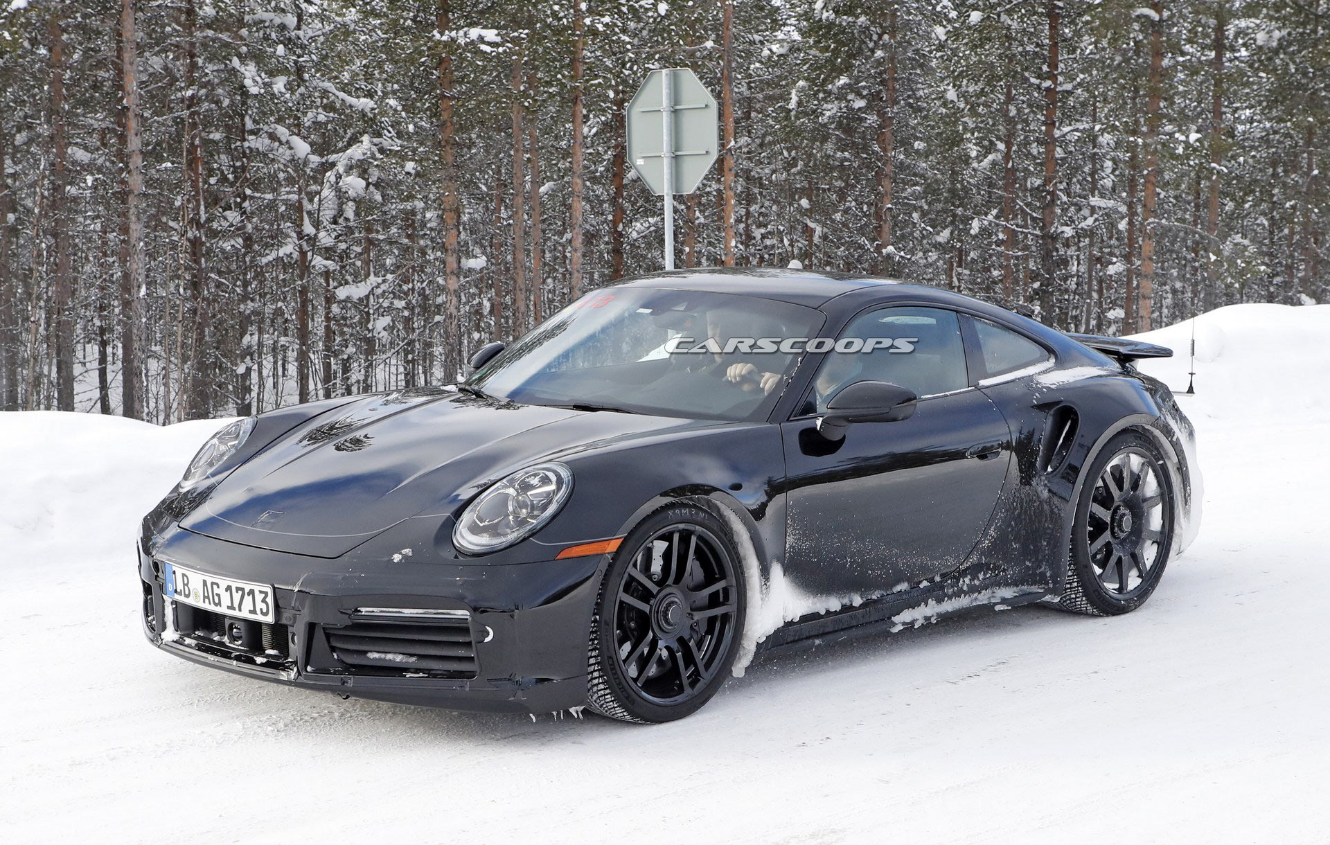 Porsche-911-GT3-Mule-2 Next Porsche 911 GT3 Scooped, Could Use A Turbo Engine