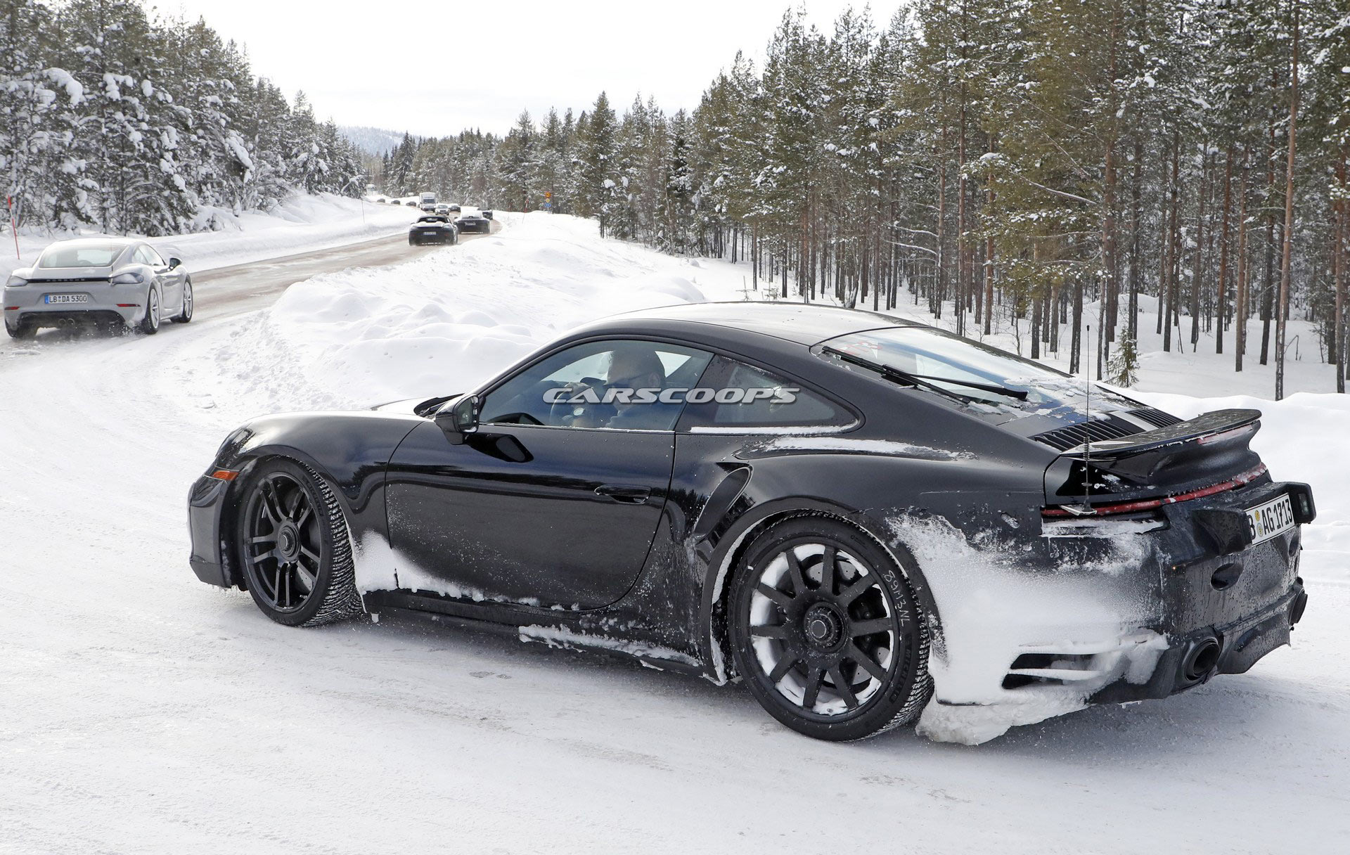 Porsche-911-GT3-Mule-5 Next Porsche 911 GT3 Scooped, Could Use A Turbo Engine