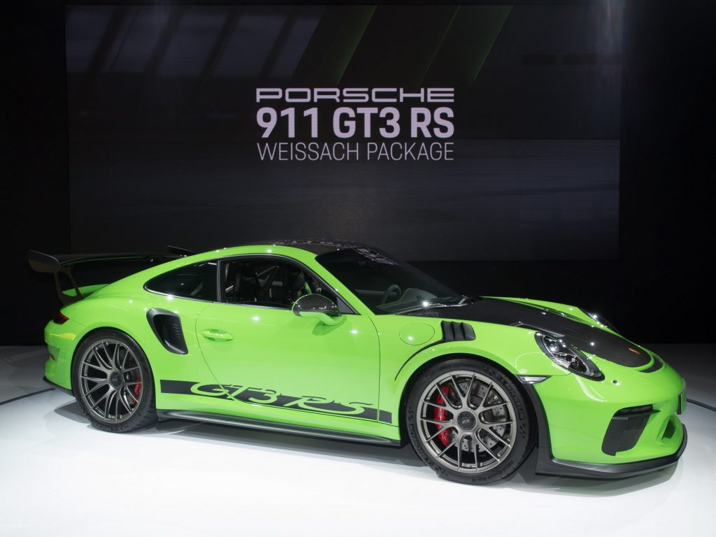 The Options On This 2019 Porsche 911 GT3 RS Weissach Package ...