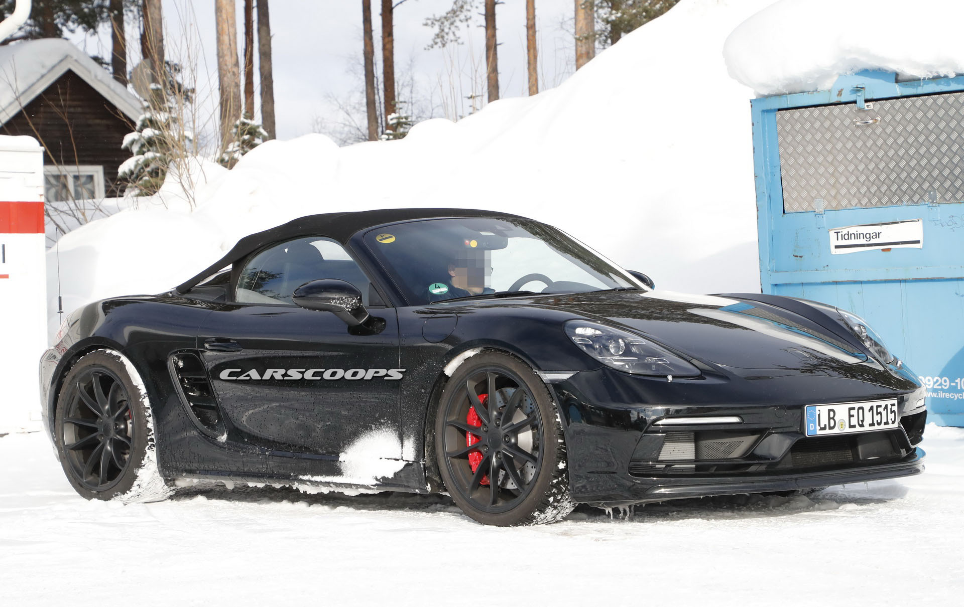 Porsche-Boxster-Spyder-18 2019 Porsche Boxster Spyder Spied Up, Close And Personal