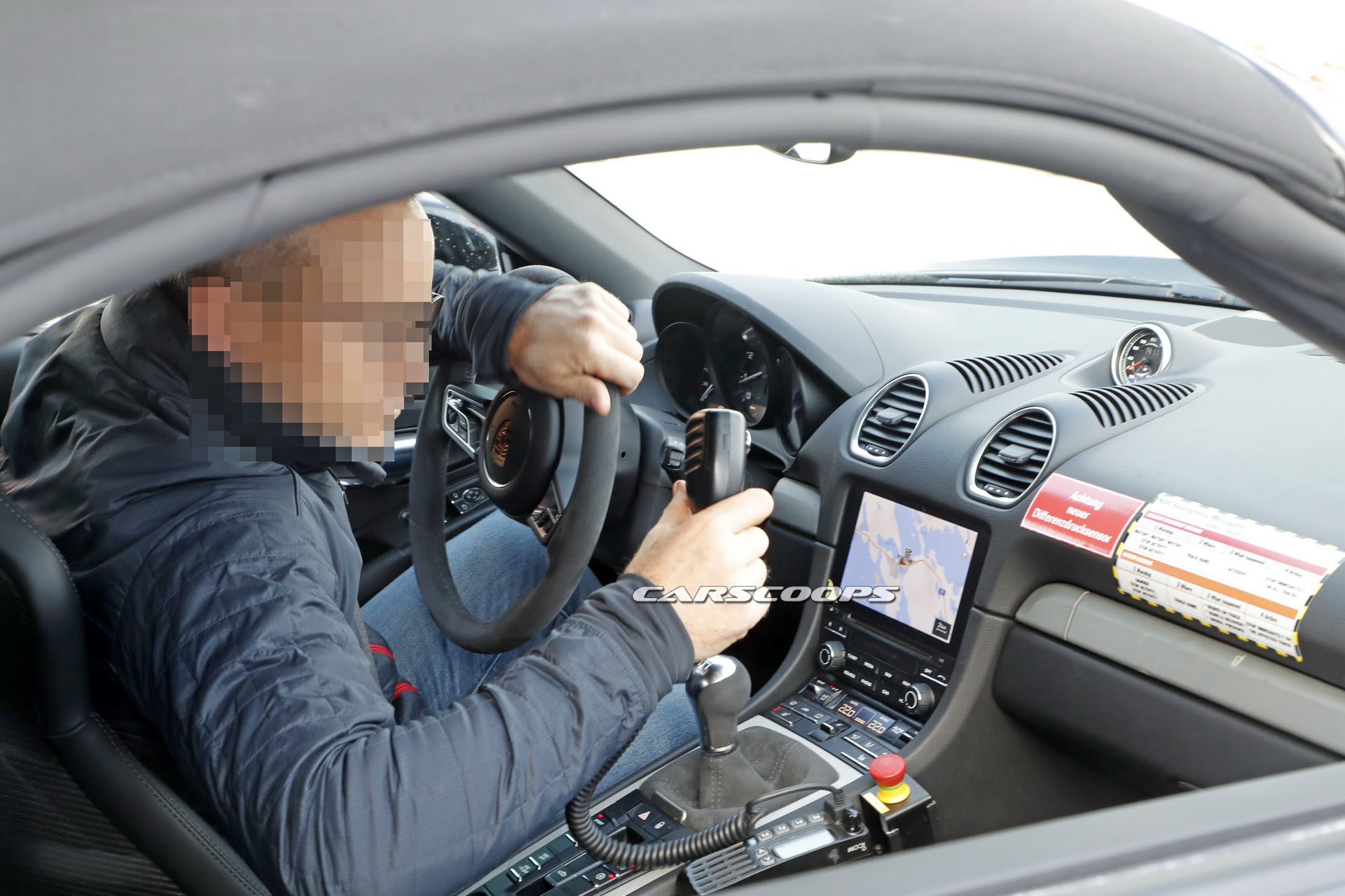 Porsche-Boxster-Spyder-8 2019 Porsche Boxster Spyder Spied Up, Close And Personal