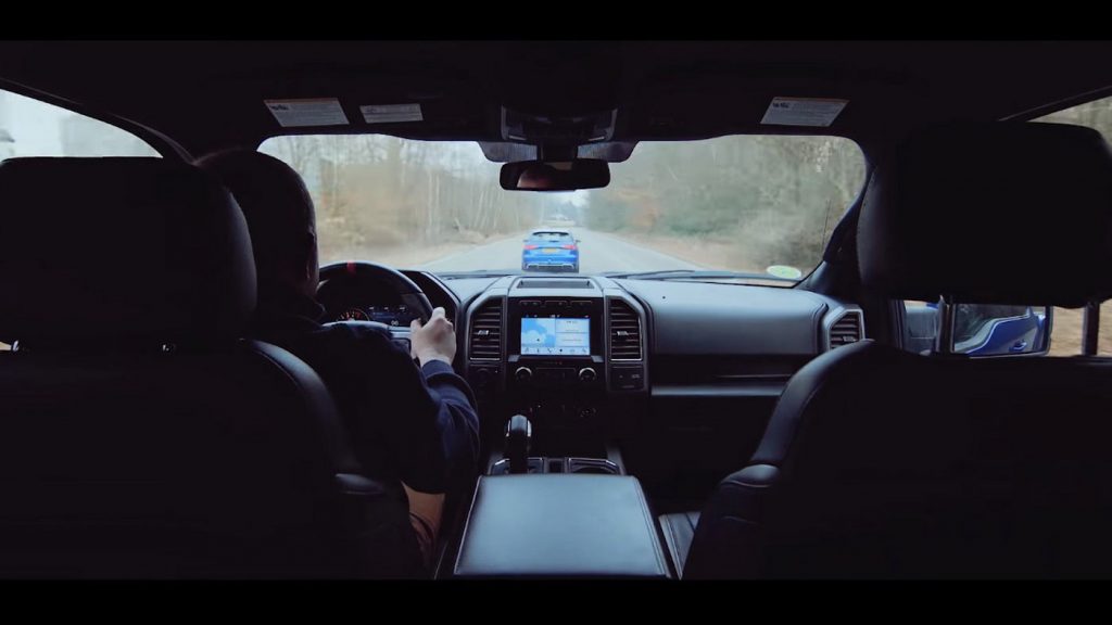 Ford Raptor Can’t Fit On UK Roads But Can Bully An Audi RS3